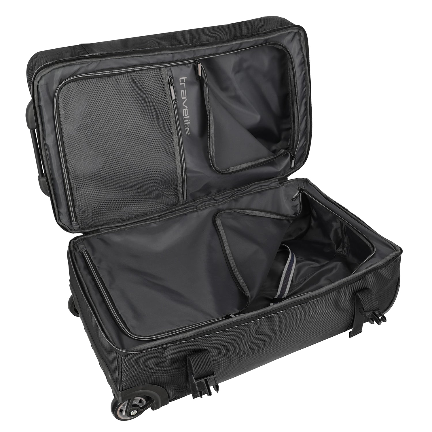 Travelite Basics Tarifa Wheeled Travel Bag 70 cm - Black