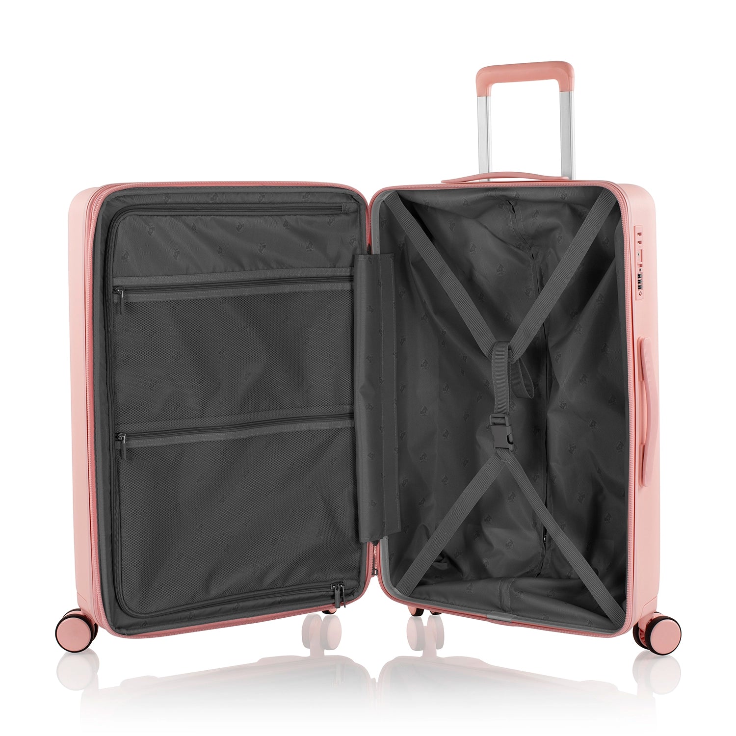 Heys Pastel 26" 4-wheel trolley 66 cm - Blush