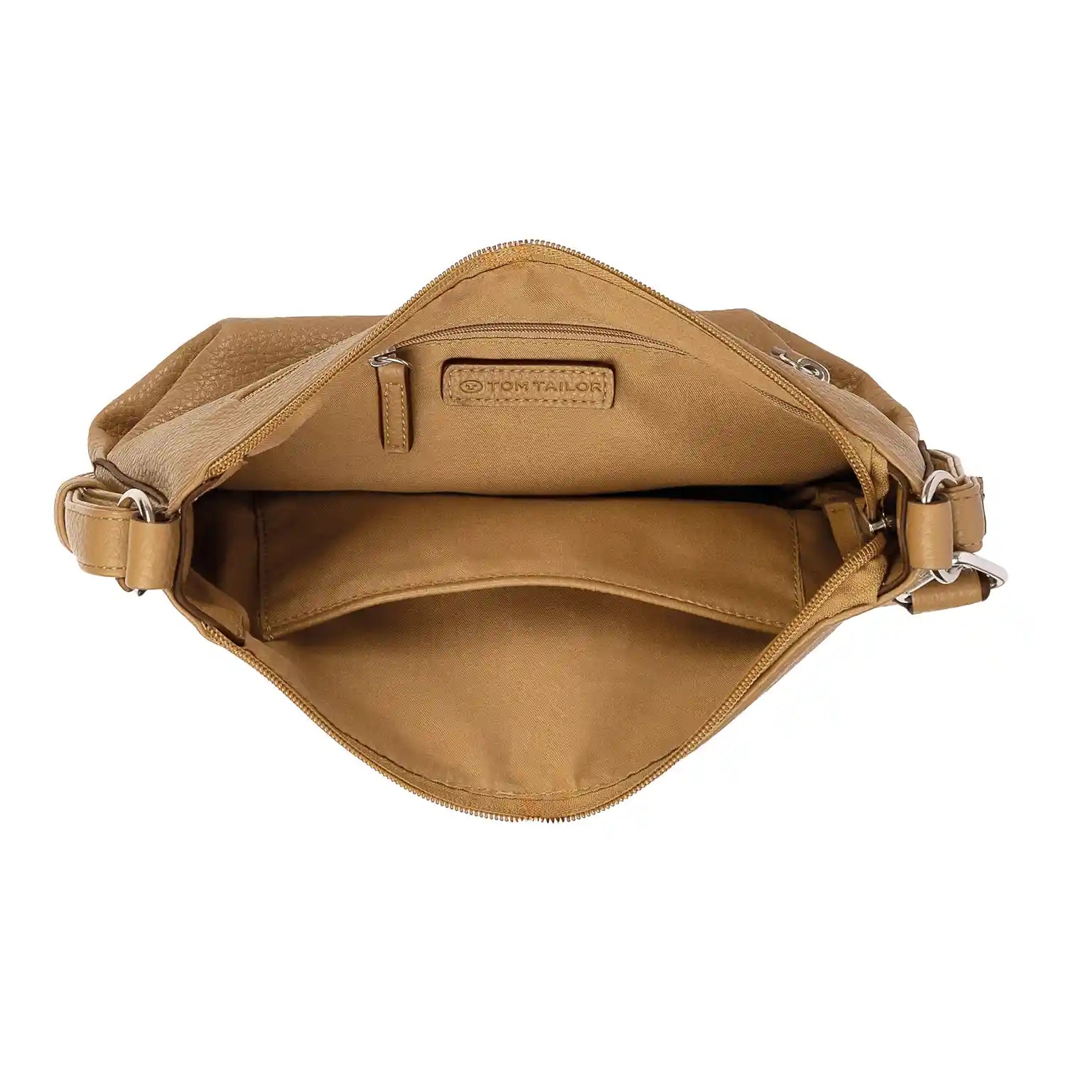 Tom Tailor Olive Tasche 27 cm - Innenfächer mit Reißverschlussfach und Handyfach