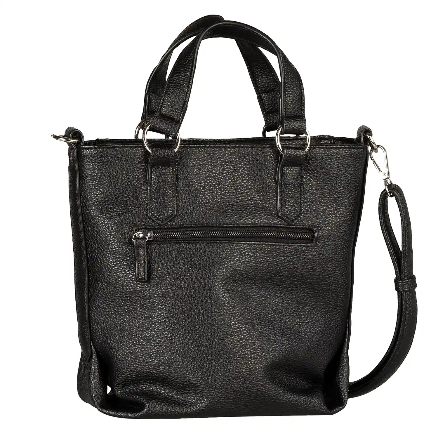 Tom Tailor Olive Zip Shopper S 26 cm - Black