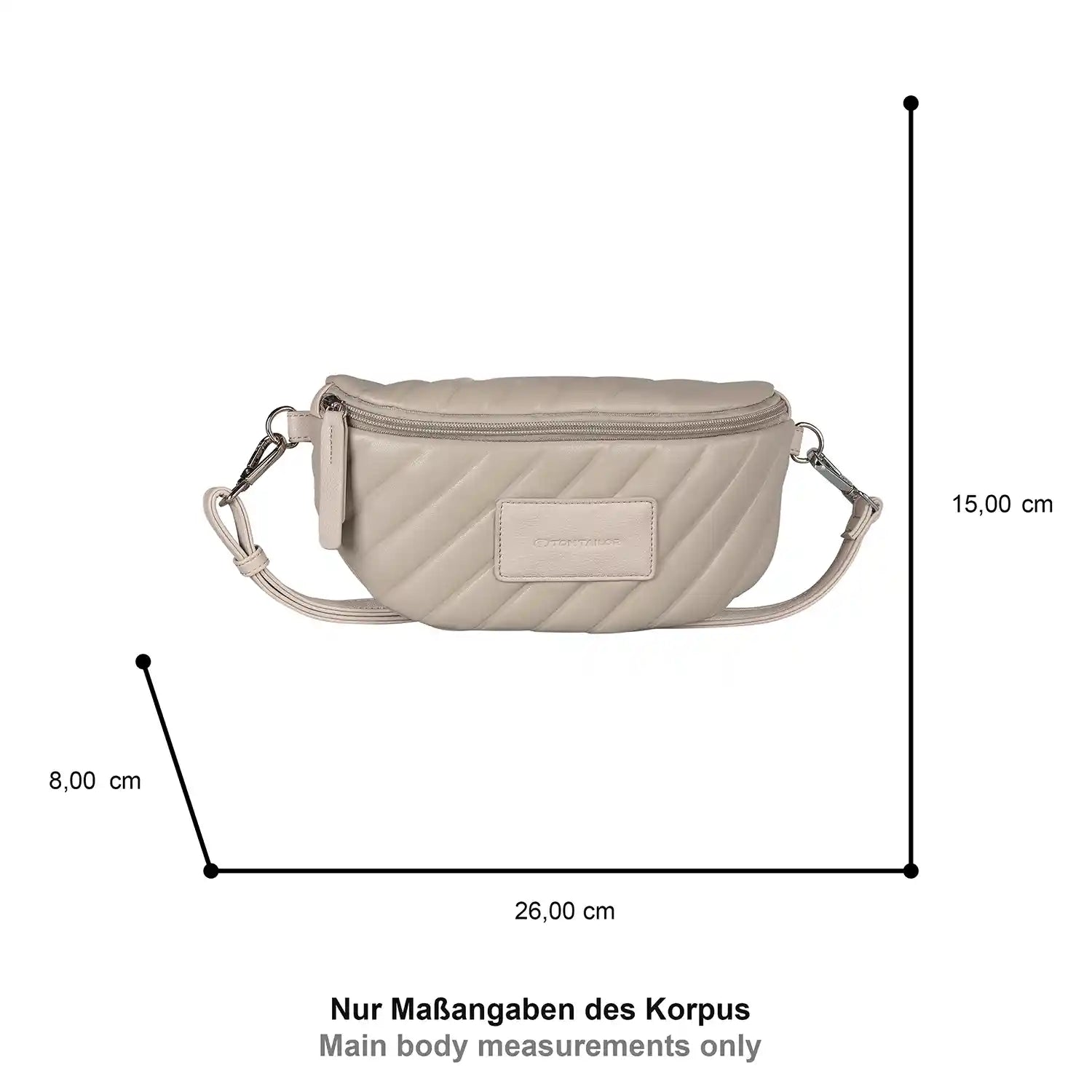 Tom Tailor Mirela Belt Bag 26 cm - Grey