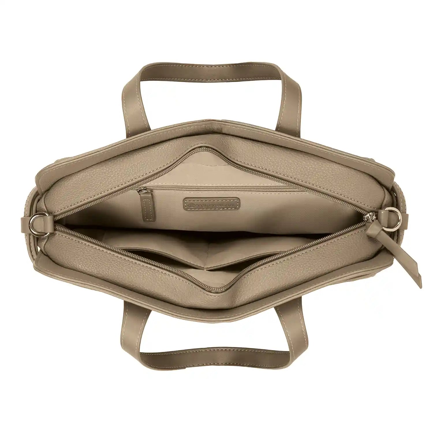 Tom Tailor Freya Zip Shopper M 35 cm - Taupe
