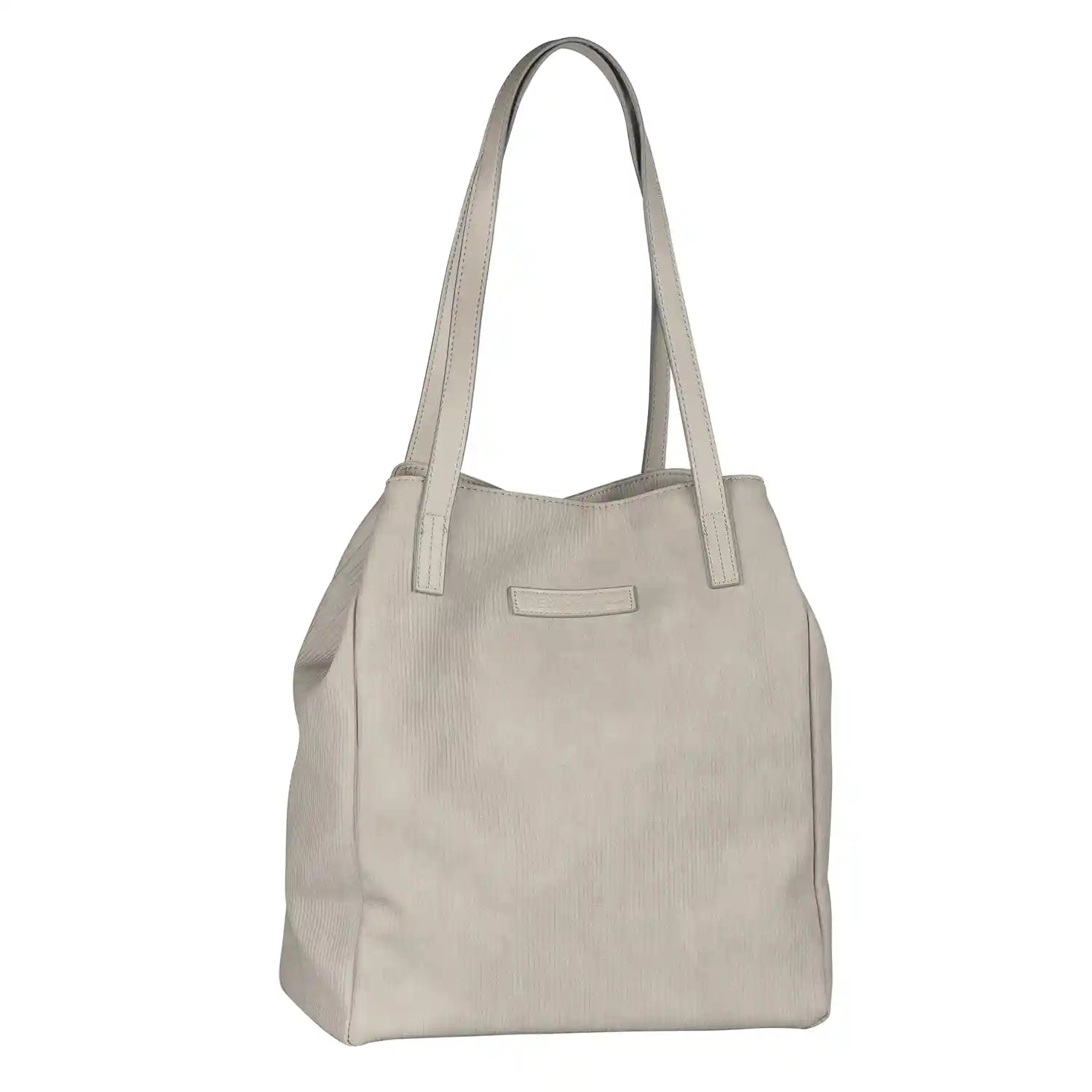 Tom Tailor Denim Arona Cord Shopper M No Zip 42 cm - Light Grey