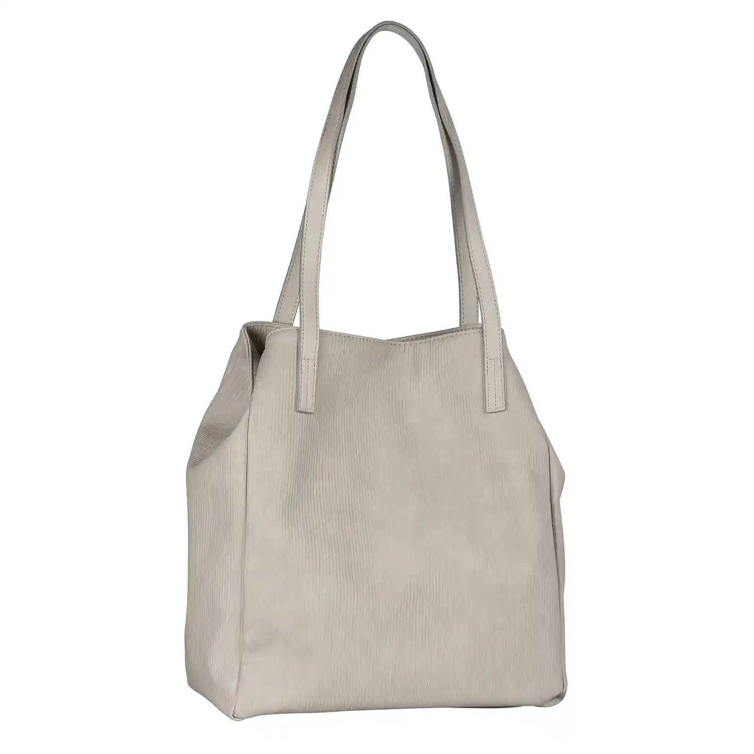 Tom Tailor Denim Arona Cord Shopper M No Zip 42 cm - Light Grey
