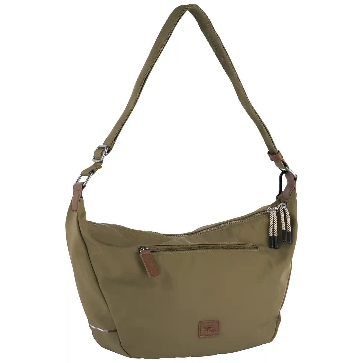 Rückansicht Camel Active Aurum Hobo Bag L, in khaki mit Schulterriemen