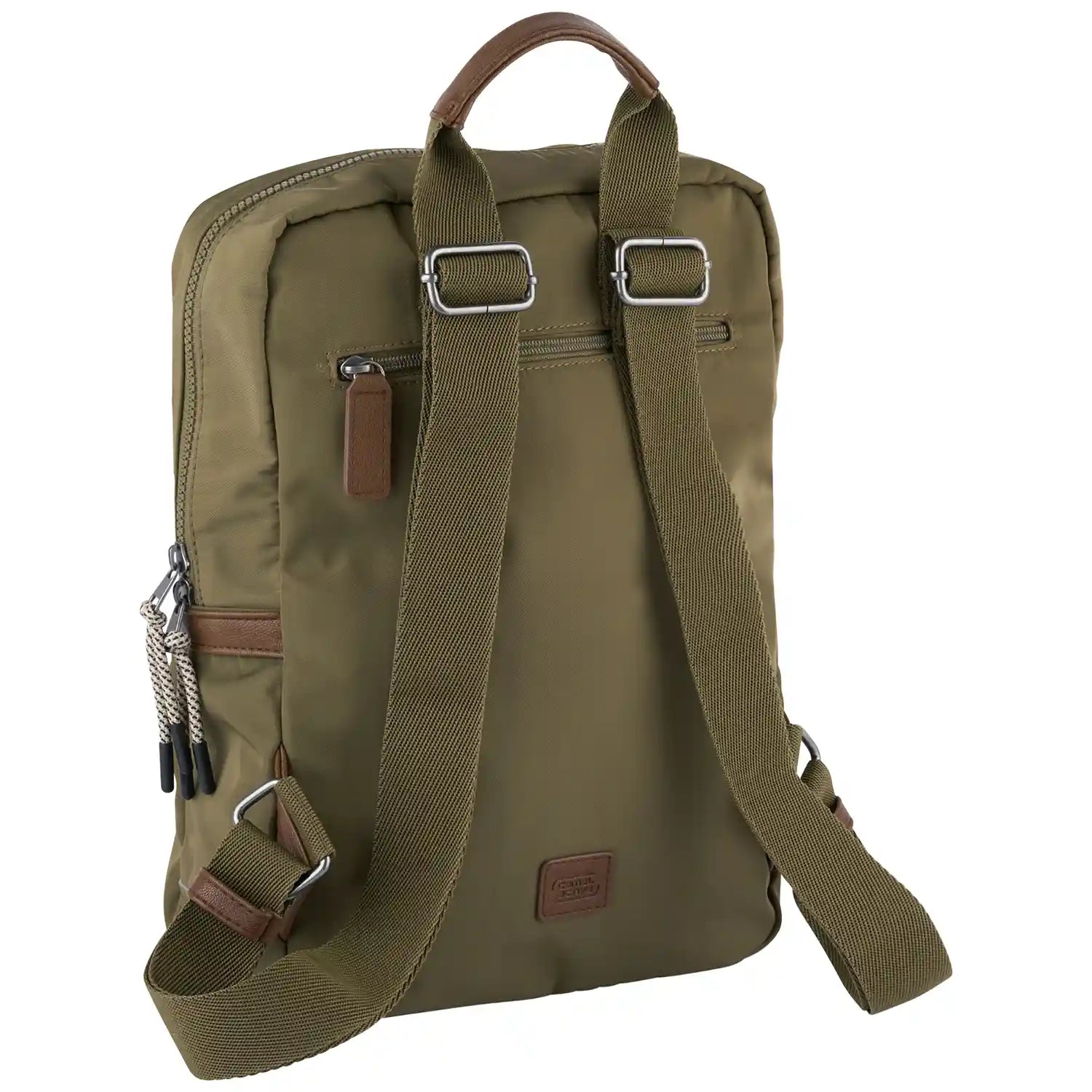 Rückansicht Camel Active Aurum Backpack M, verstellbare Schultergurte, RV-Fach