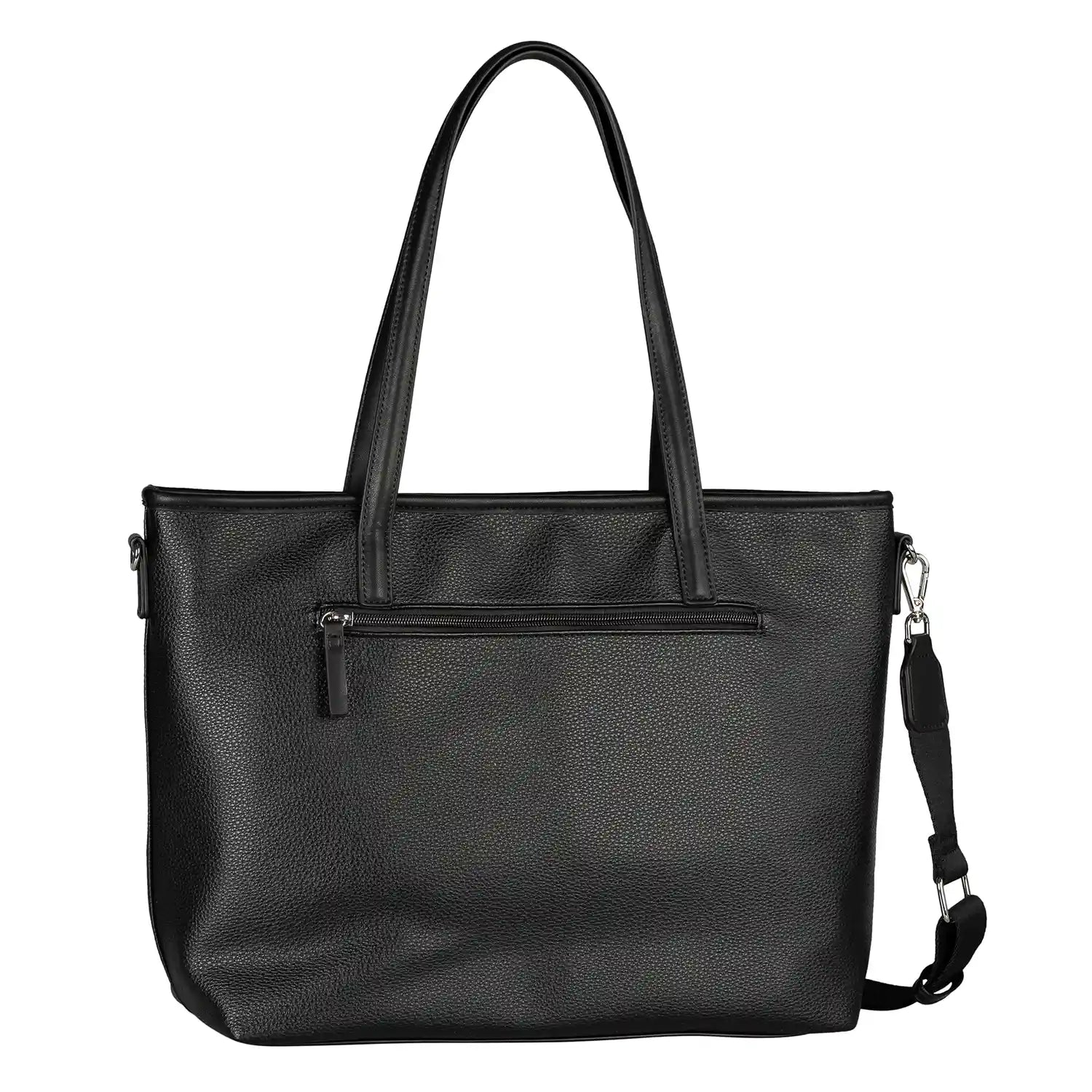 Tom Tailor Jamila Zip Shopper L 44 cm - Black