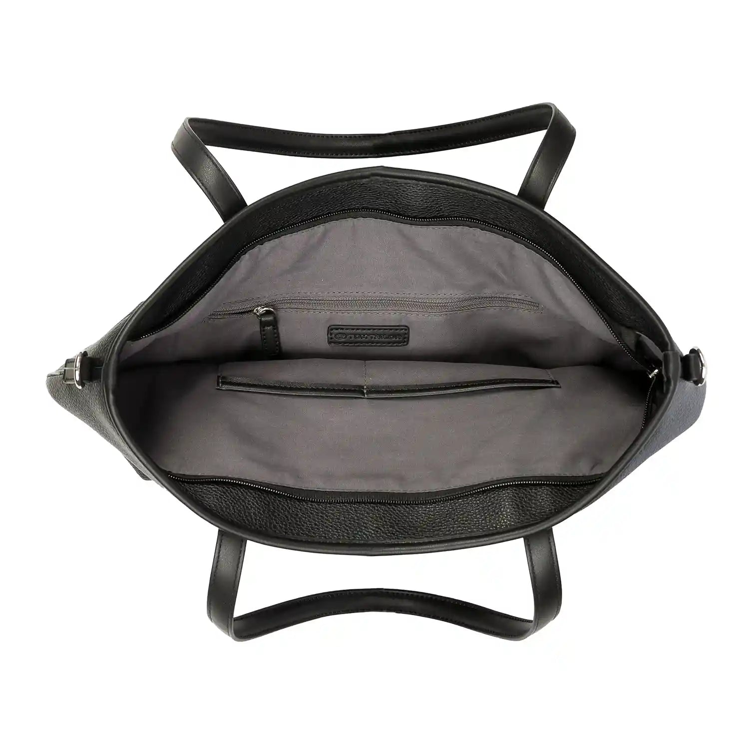 Tom Tailor Jamila Zip Shopper L 44 cm - Black