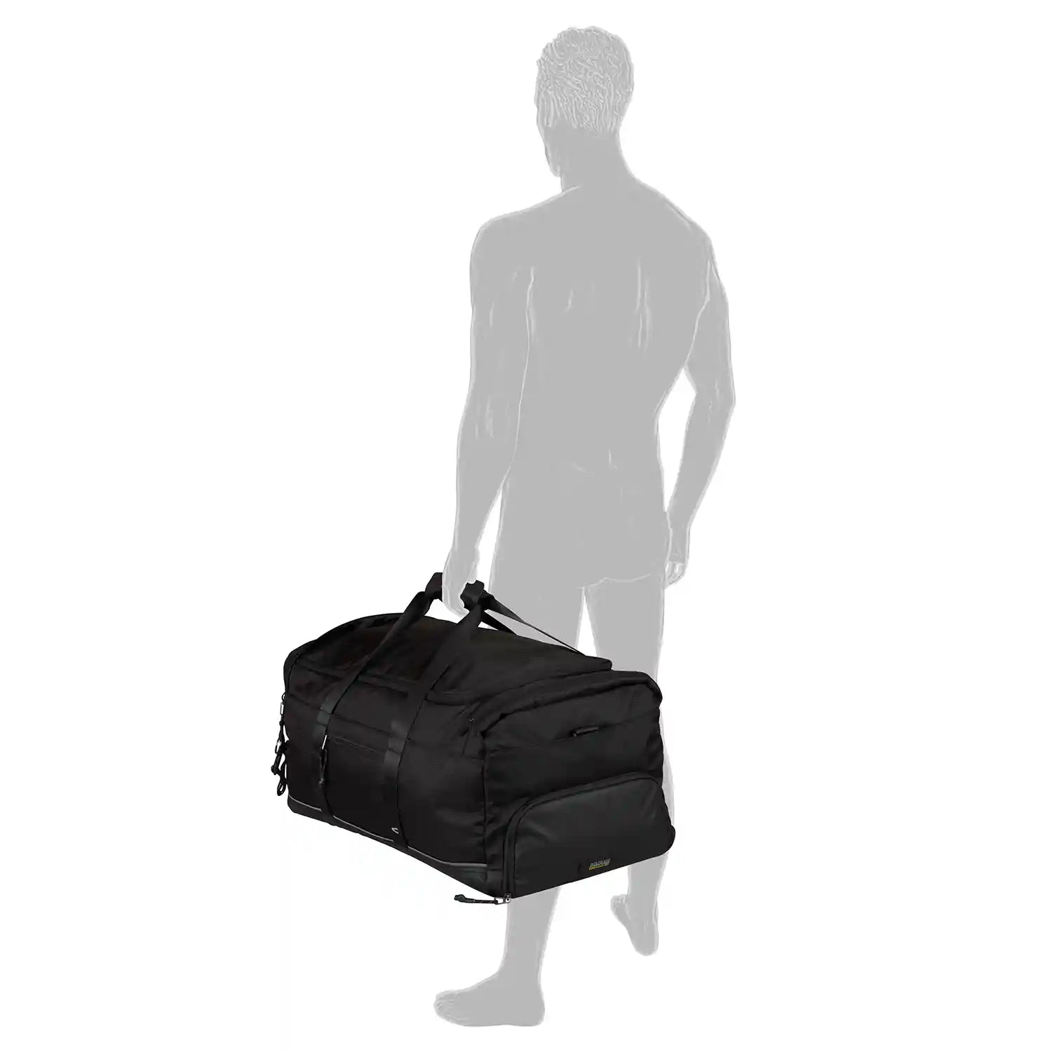 Getragene Reisetasche Camel Active Connect Weekend Bag 61 cm - Black