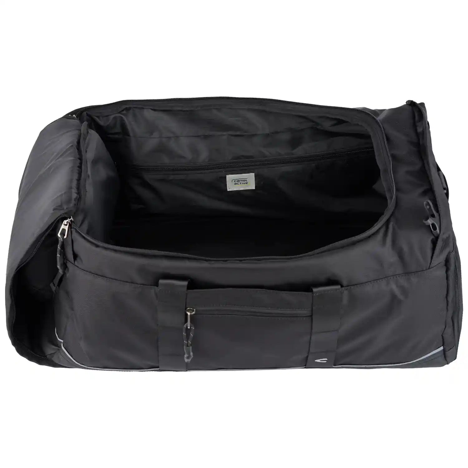 Geöffnete Camel Active Connect Weekend Bag 61 cm - Black
