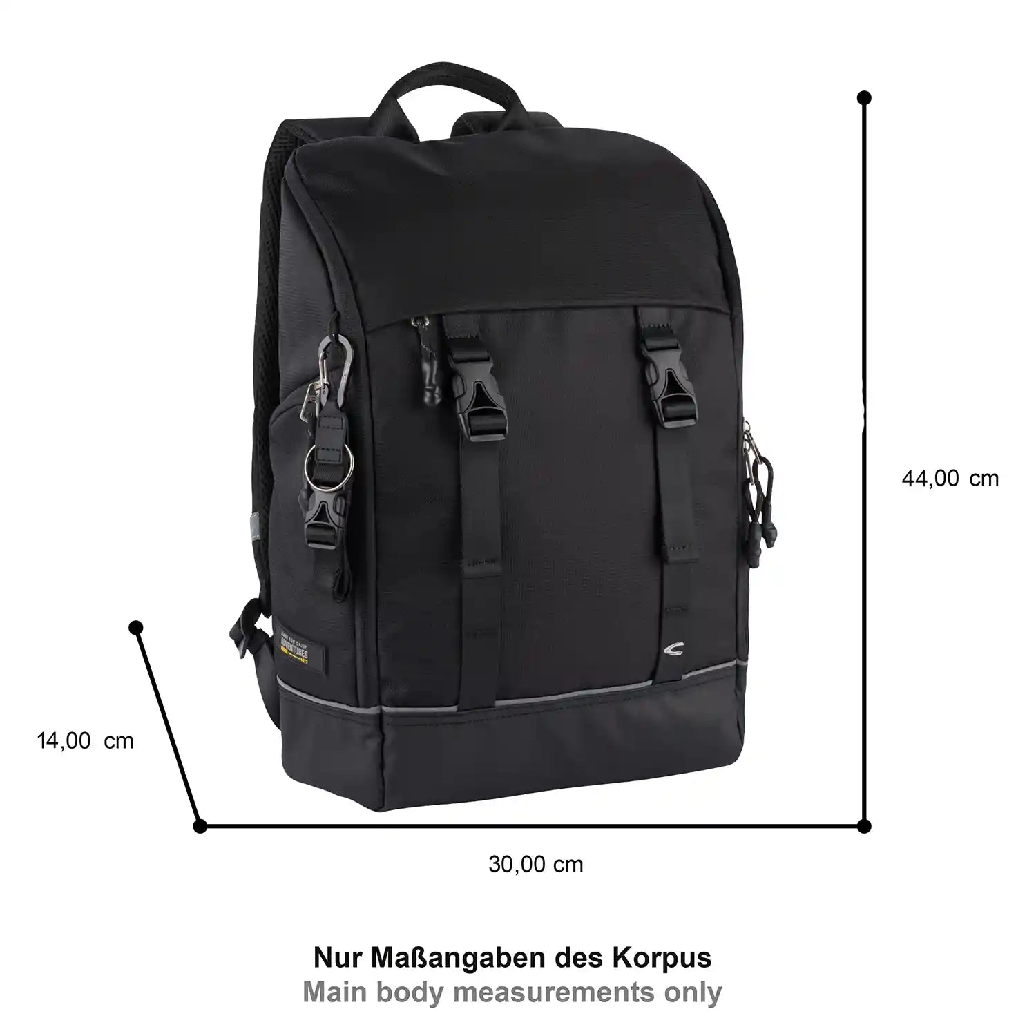 Camel Active Connect Backpack M 44 cm - Black