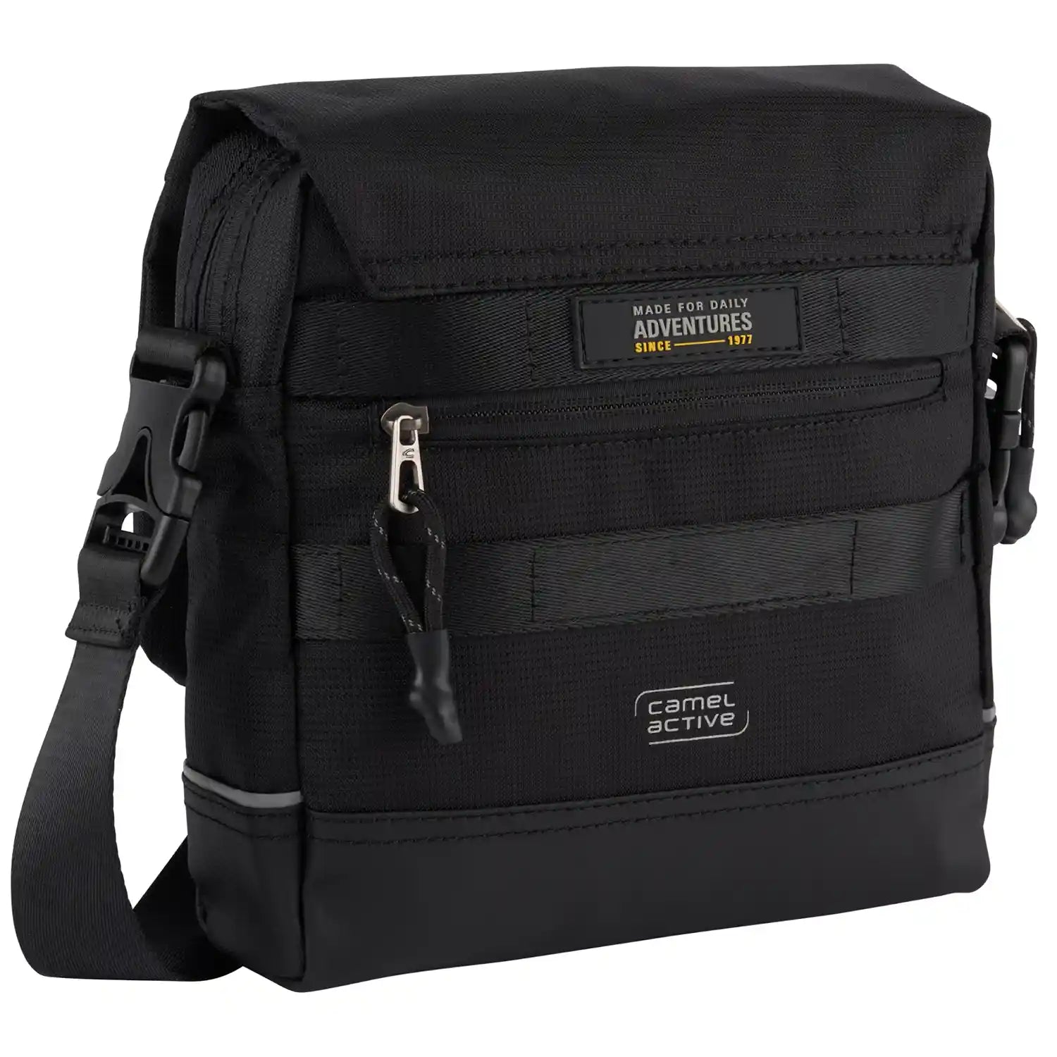 Camel Active Connect Flap Bag S Top Zip 25 cm - Black