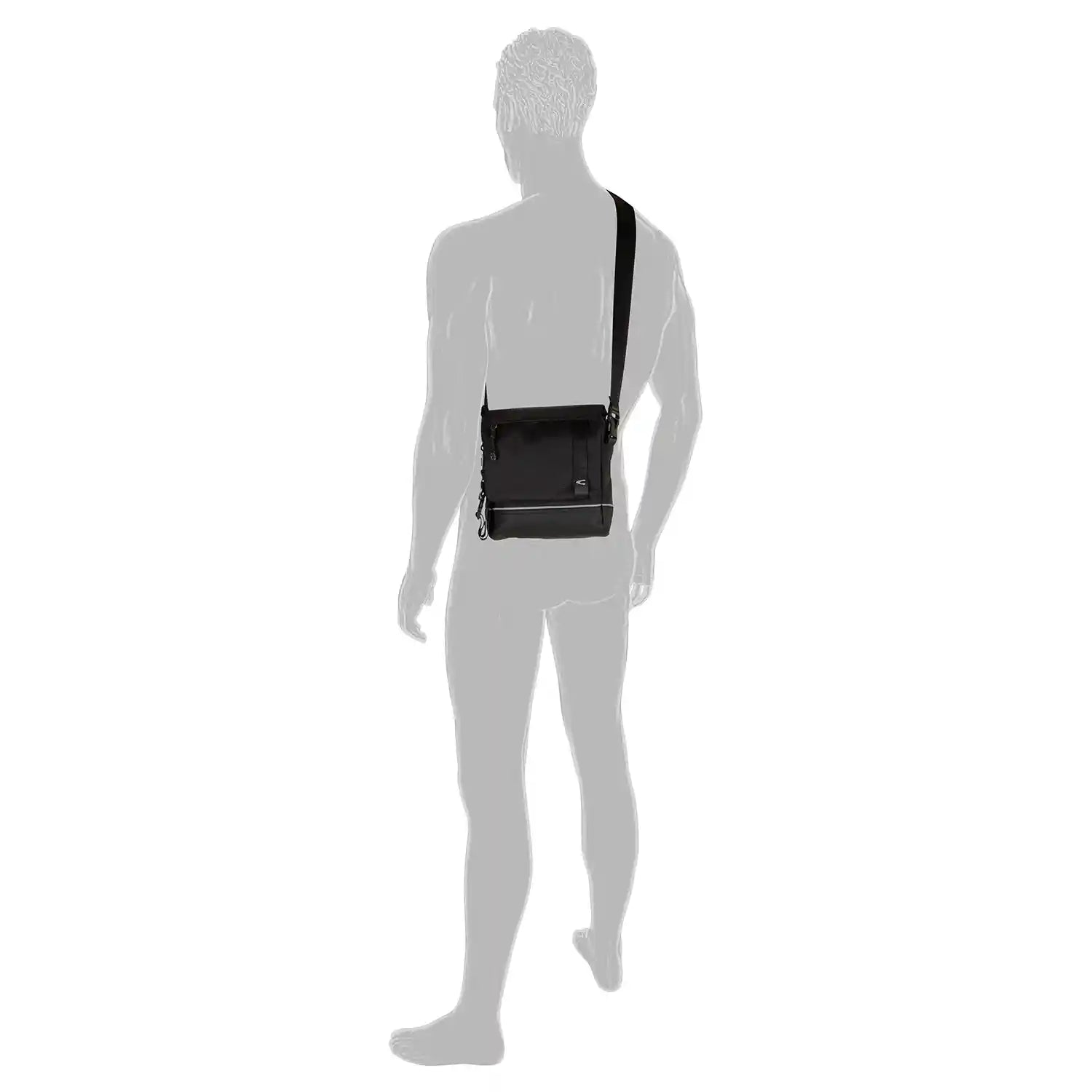 Camel Active Connect Flap Bag S Top Zip 25 cm - Black