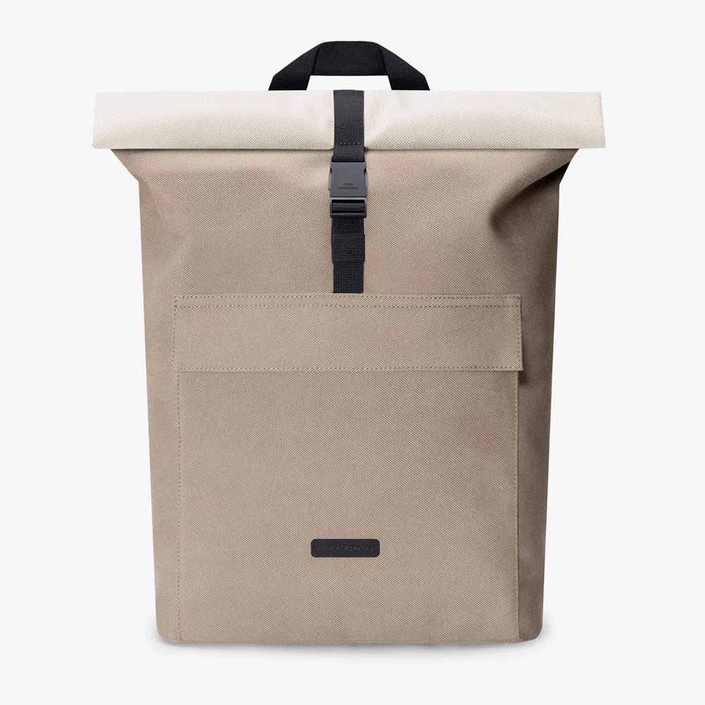 Vorderansicht Ucon Acrobatics Original Jannik Medium Backpack 45 cm in Dark Sand / Light Sand