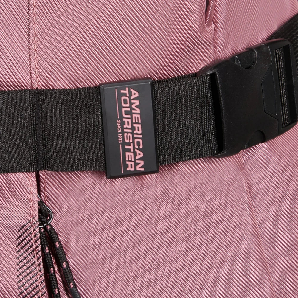 Detailbild von Schnalle mit Logo