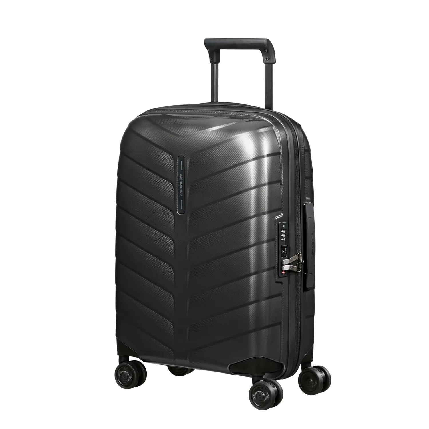 Samsonite Attrix Spinner 4-Rollen Trolley 55 cm - Steel Blue