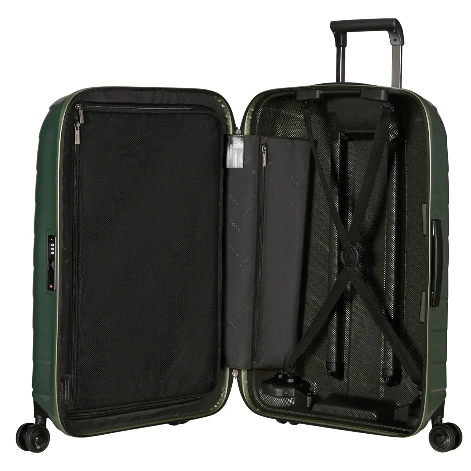 Samsonite Attrix Spinner 4-Rollen Trolley 69 cm - Basil Green