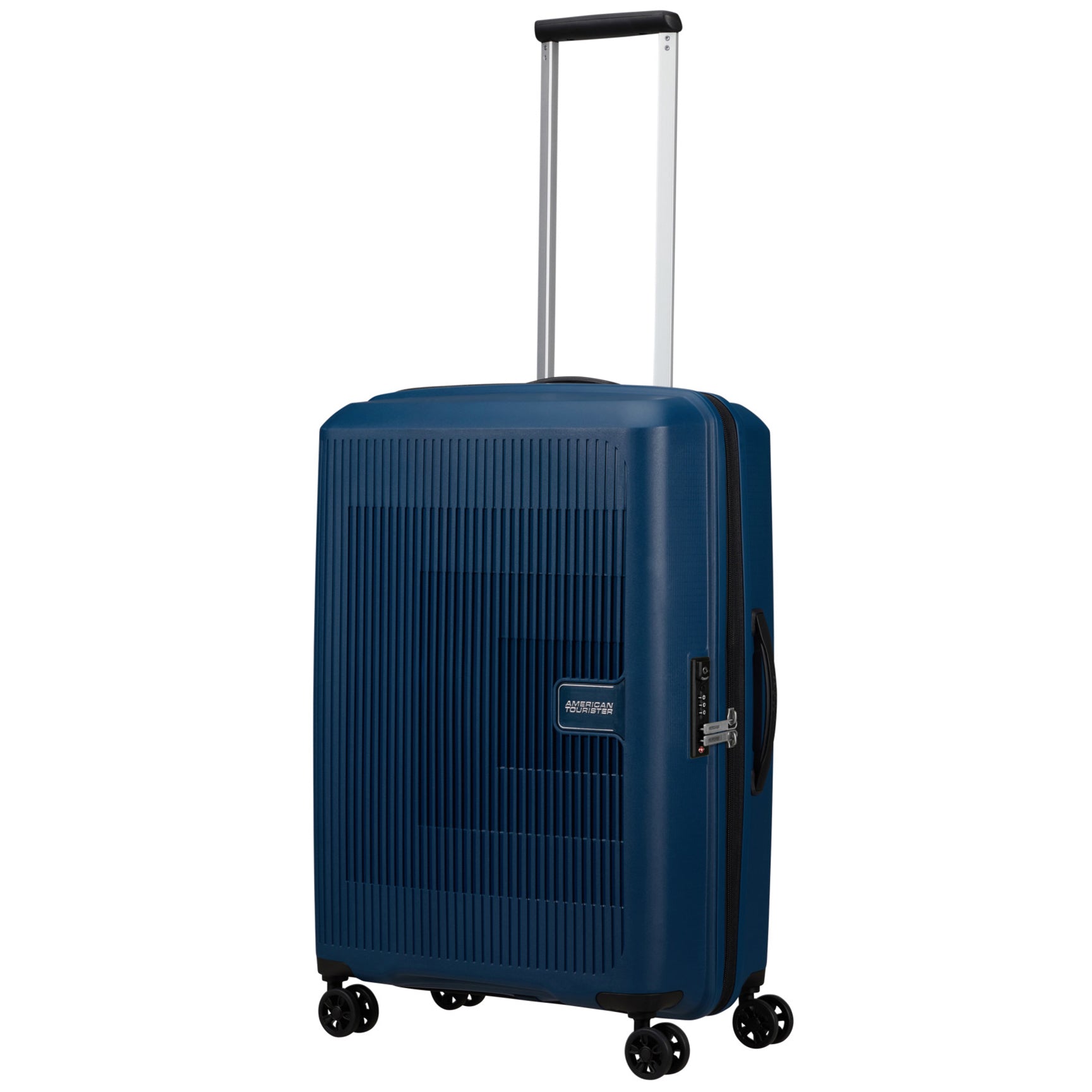 American Tourister Aerostep Spinner 4 wheels Trolley 67 cm Navy Blue