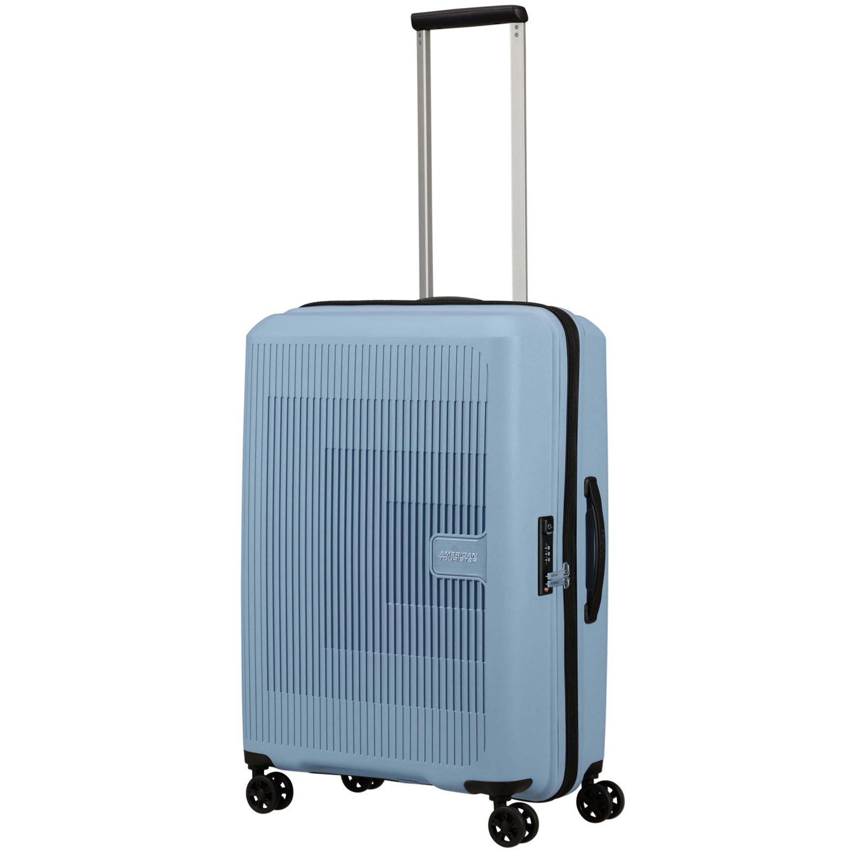 American Tourister Aerostep Spinner 4 wheel trolley 67 cm Soho Grey