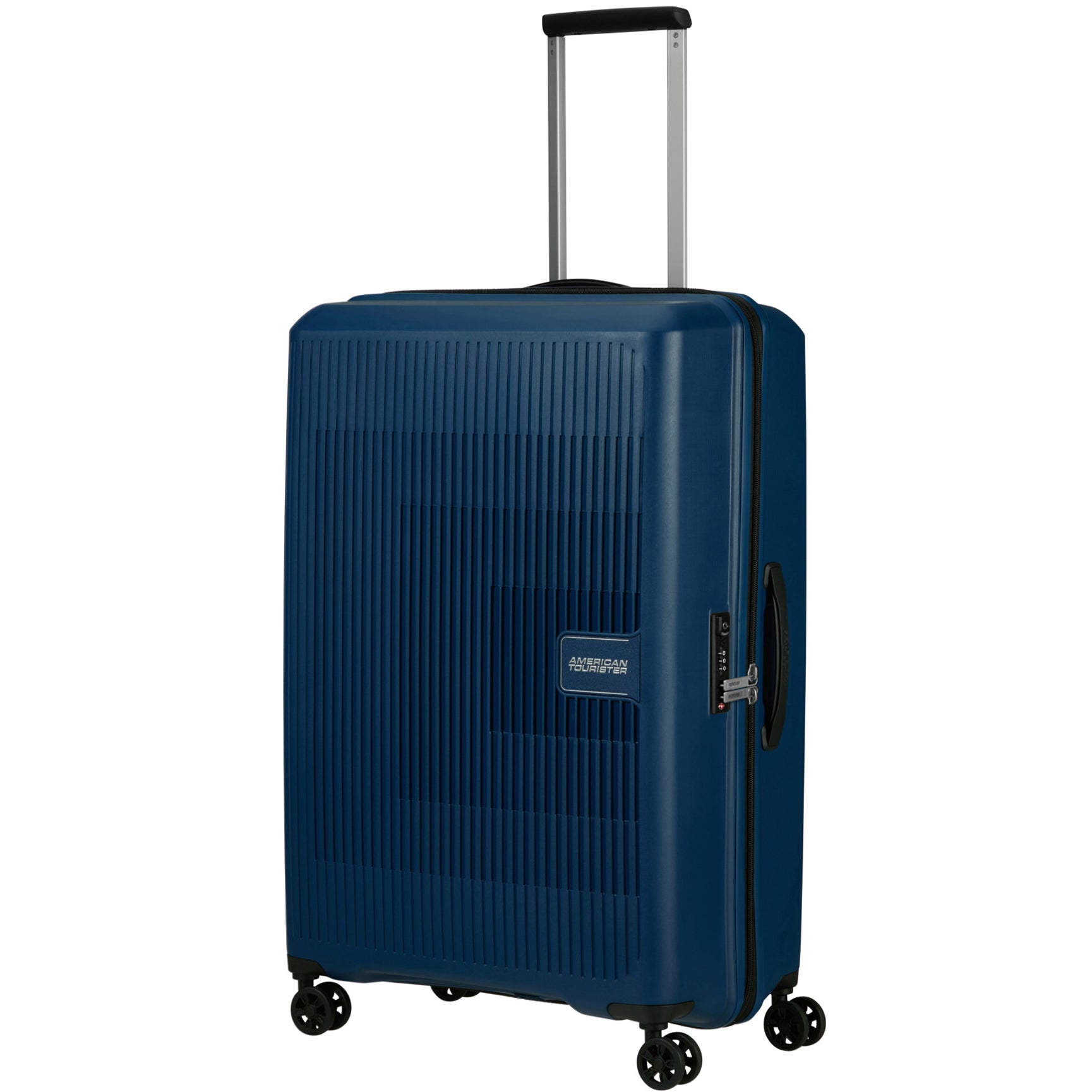 American Tourister Aerostep Spinner 4-Rollen Trolley 77 cm - Navy Blue