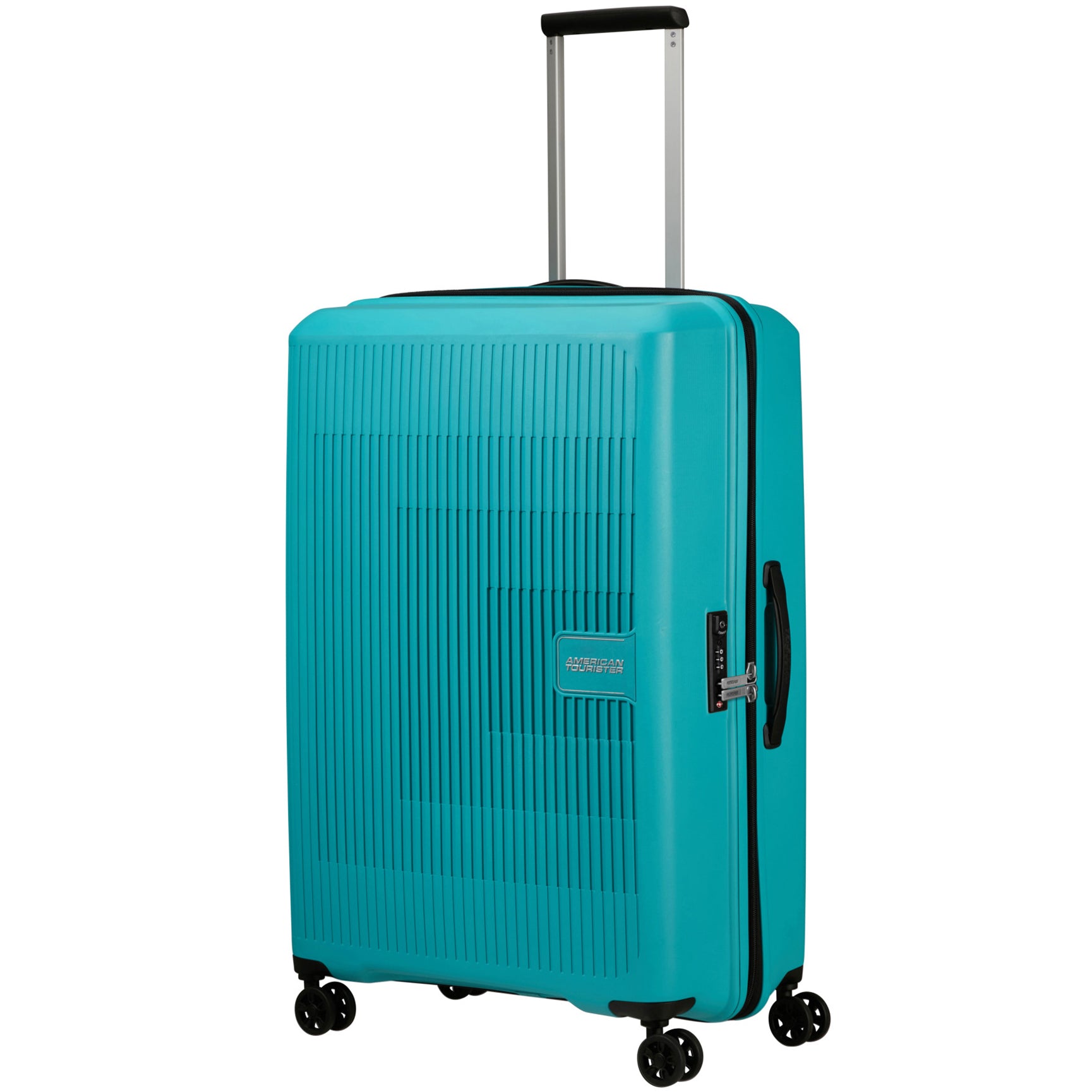 American Tourister Aerostep Spinner 4-Rollen Trolley 77 cm - Turquoise Tonic