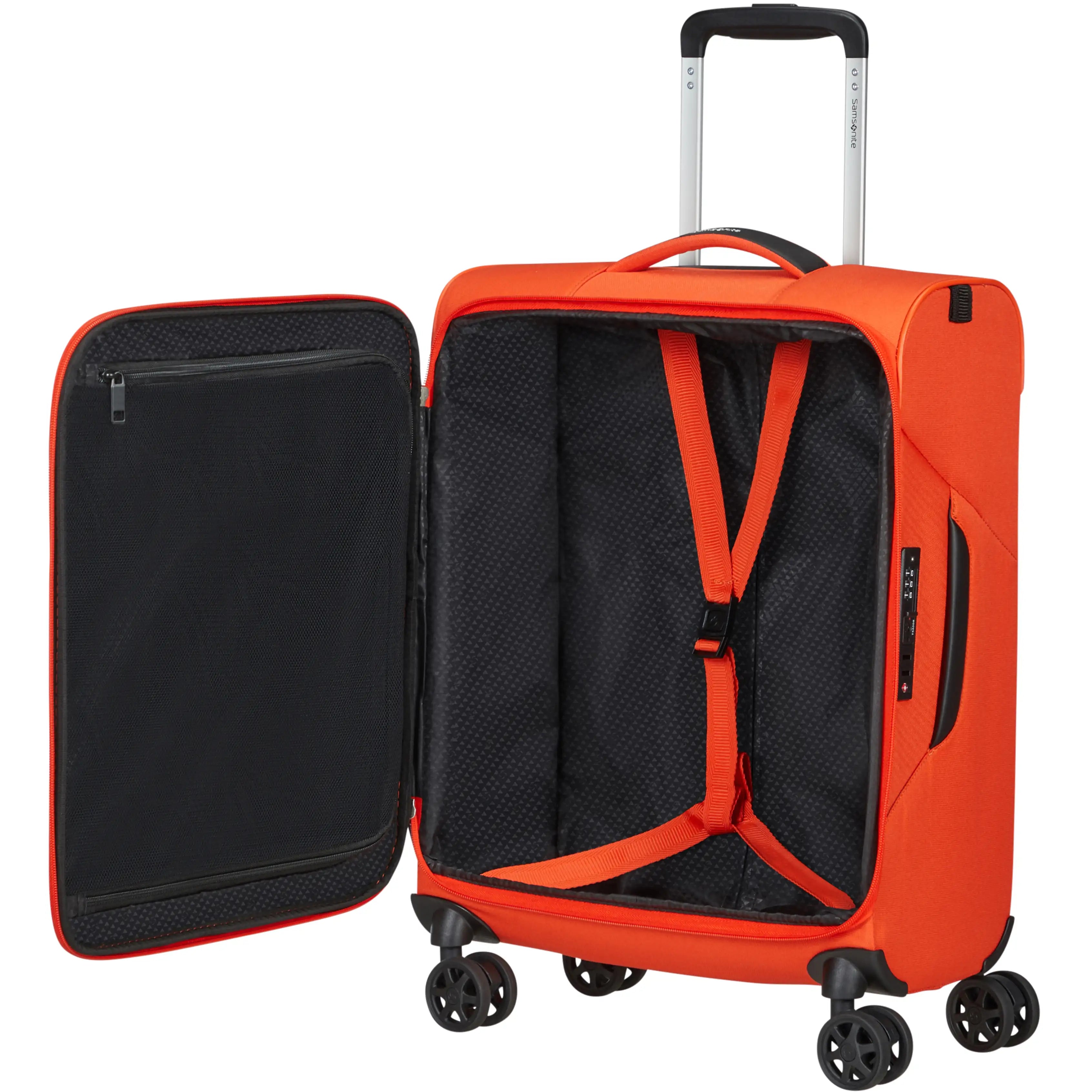 Samsonite Litebeam Spinner 4-wheel cabin trolley 55 cm - Nautical Blue