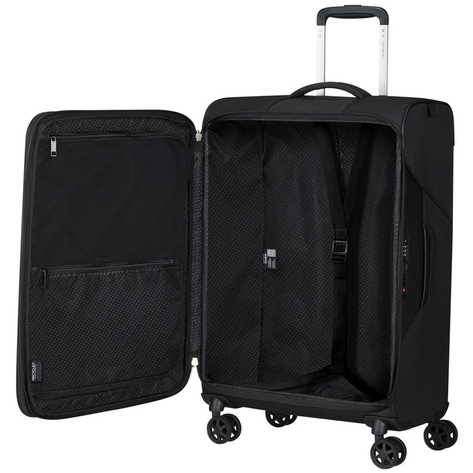 Samsonite Litebeam Spinner 4-Rollen Trolley 66 cm - Black