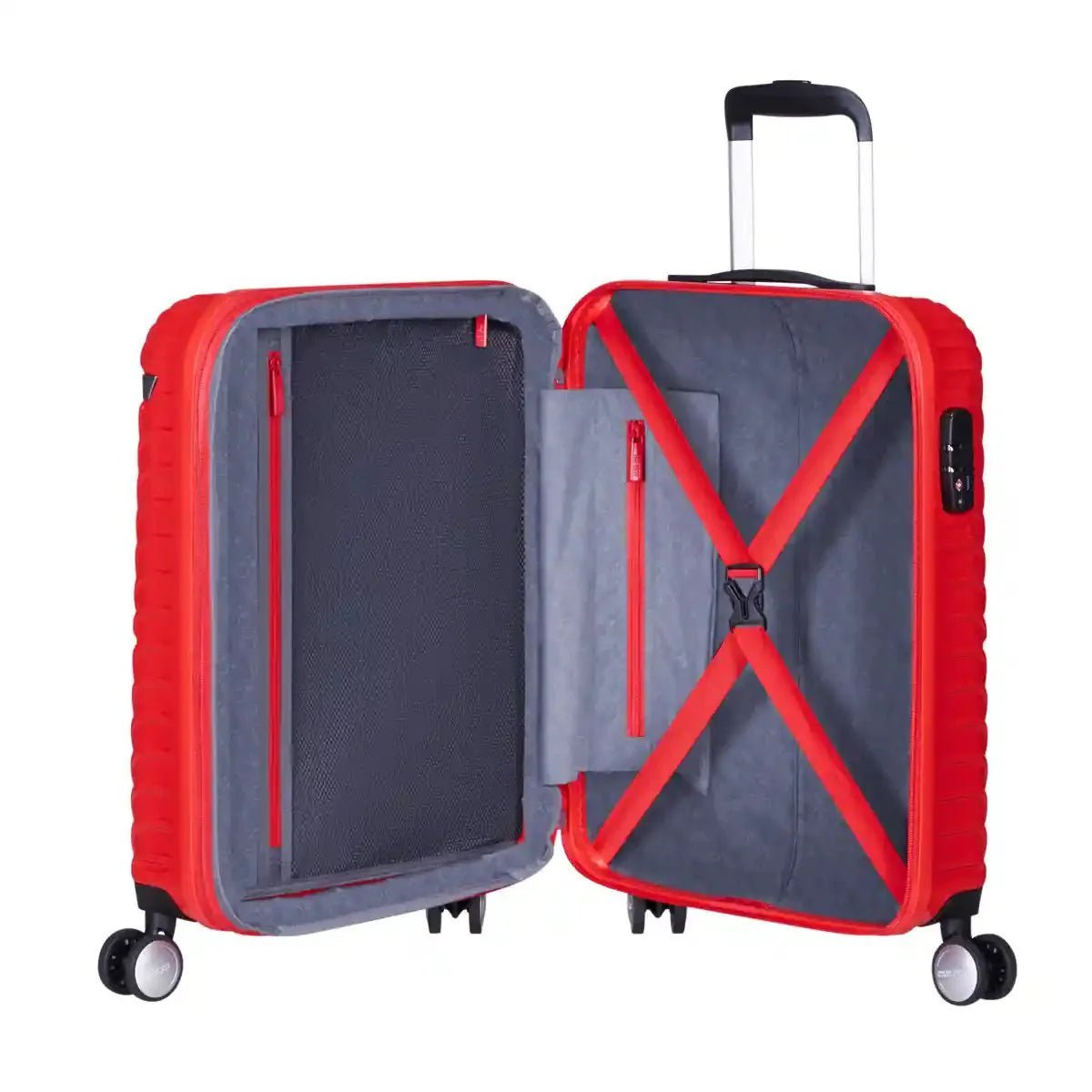 American Tourister Mickey Clouds Spinner 4-Rollen Trolley 55 cm - Mickey True Black