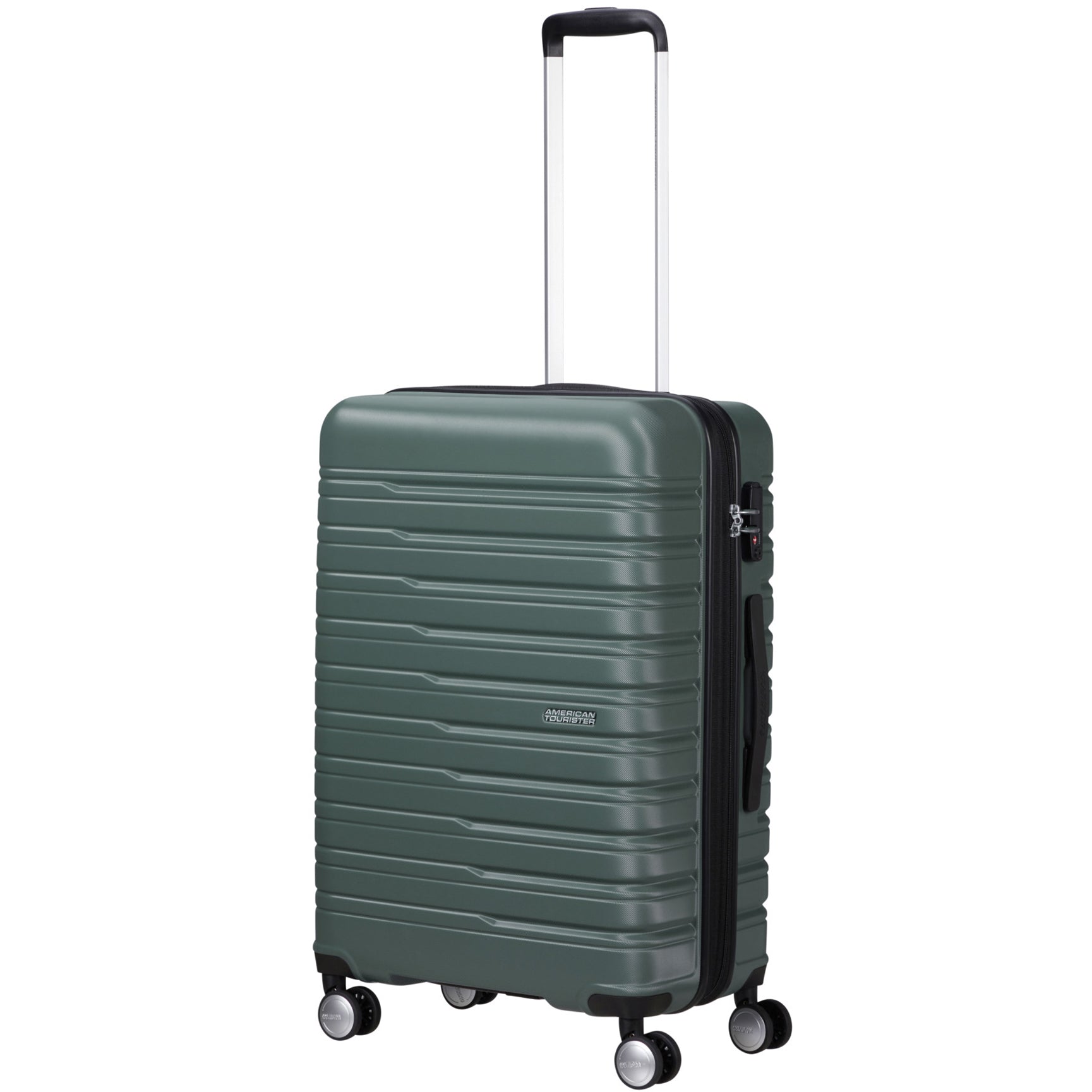 American Tourister Flashline Spinner 4-Rollen Trolley 67 cm - Dark Forest