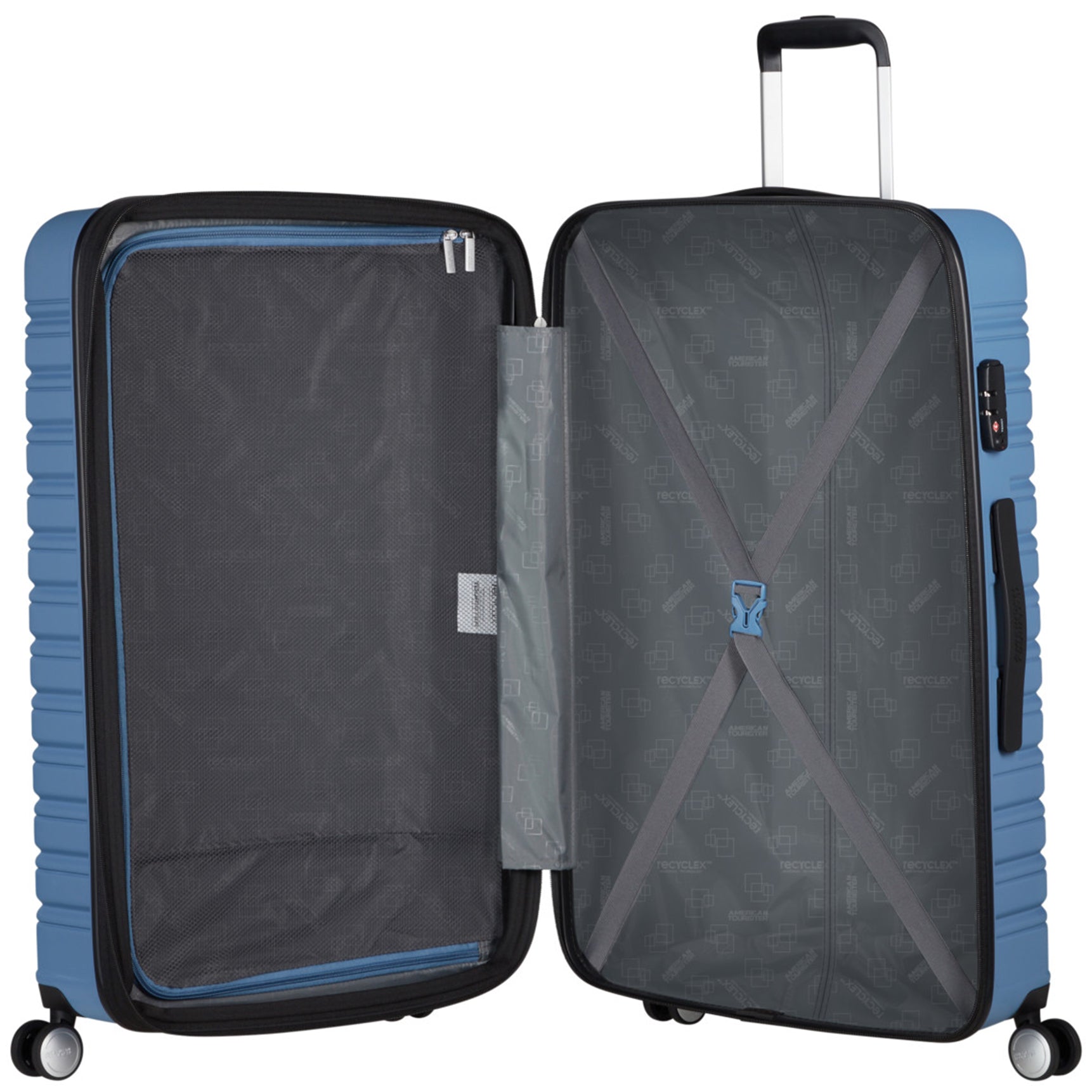 American Tourister Flashline Spinner 4-wheel trolley 78 cm - Shadow Black