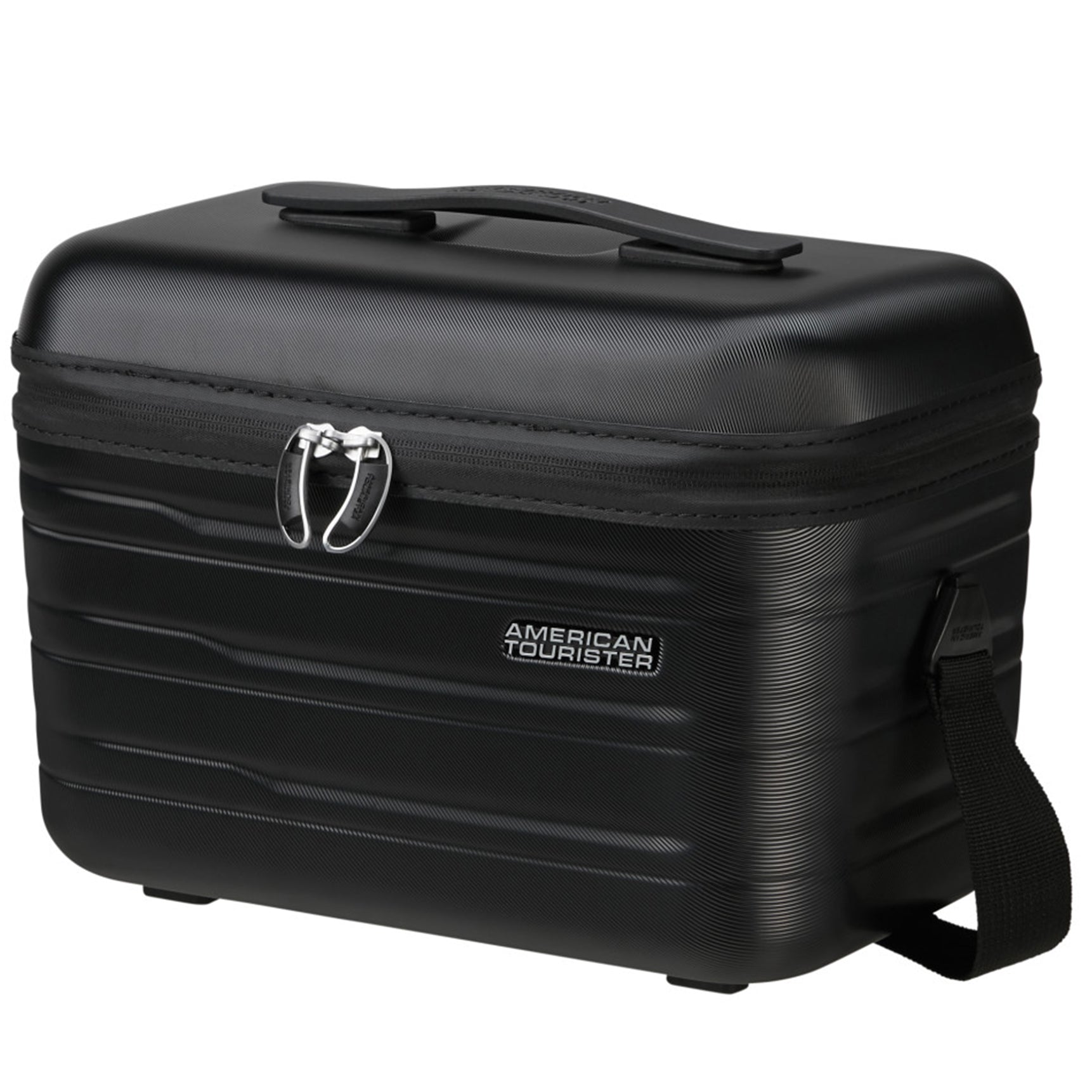 American Tourister Flashline Beauty Case 36 cm - Shadow Black