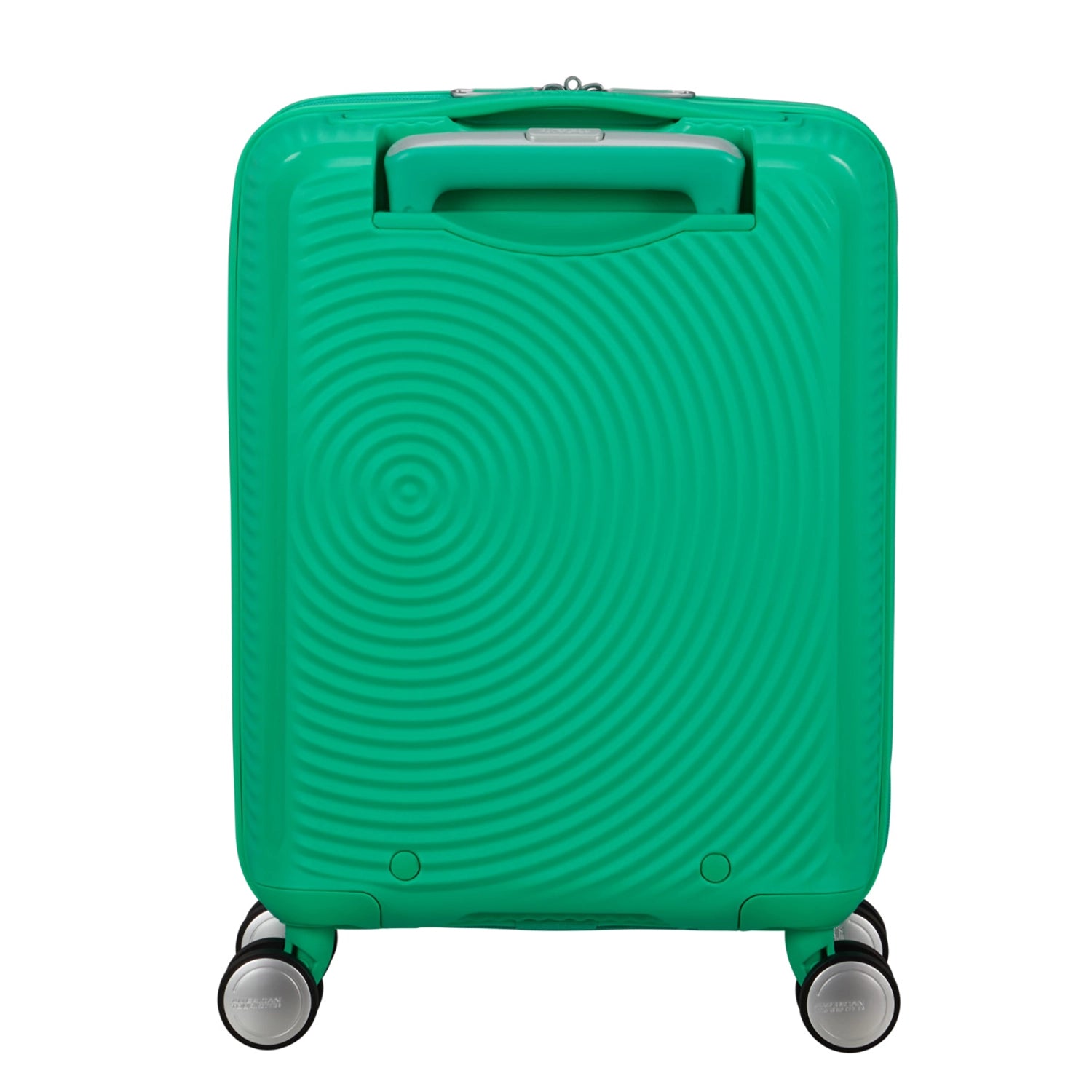 Rückseite des Mini-Trolleys in Bright Green von American Tourister