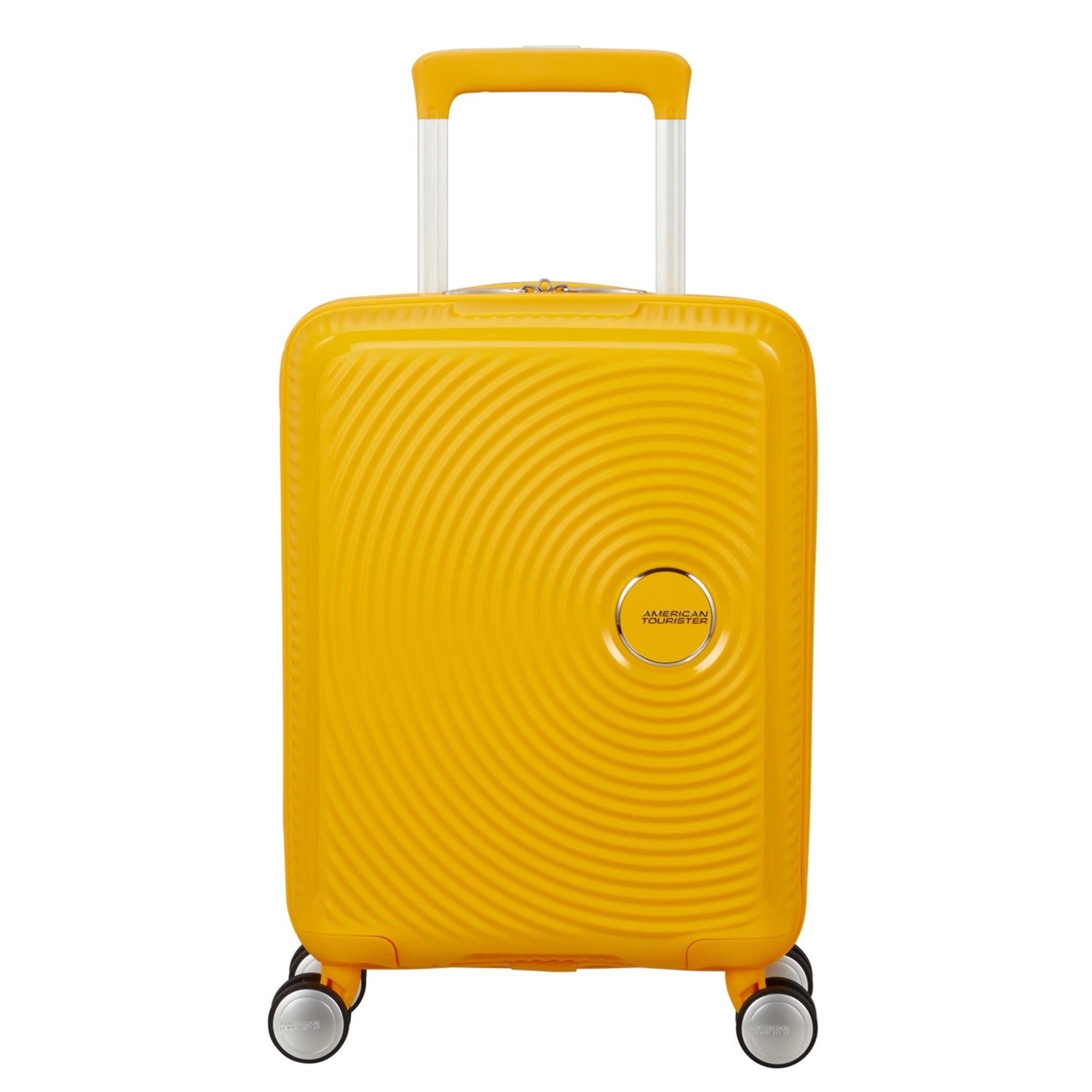 Fontansicht American Tourister Soundbox Mini Spinner 4-Rollen Trolley 47 cm in Golden Yellow