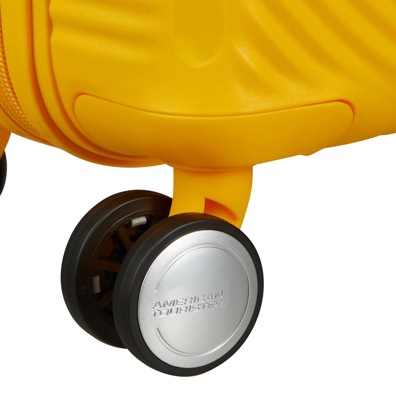 Detailansicht der Doppelrollle des Soundbox Mini-Trolleys