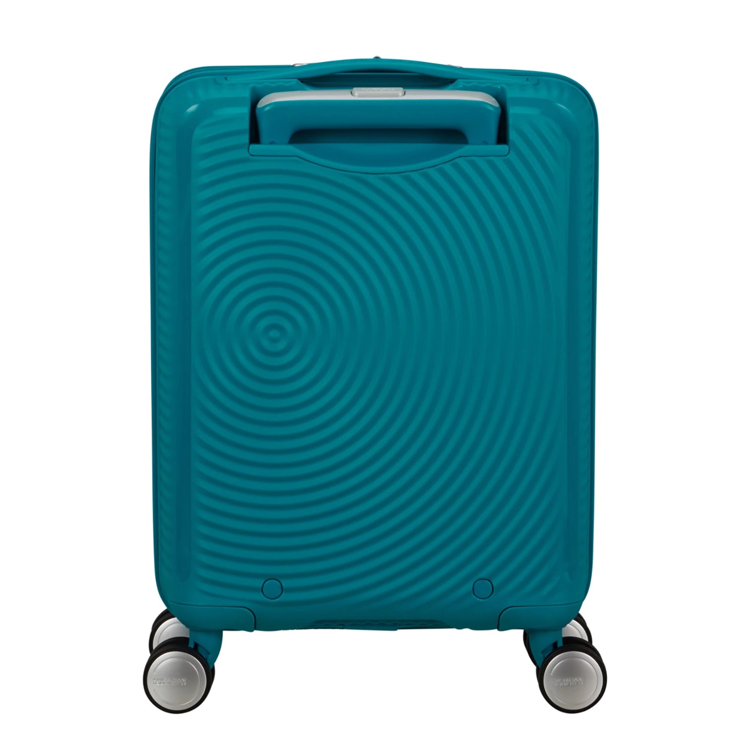 Rückseite des Mini-Trolleys in Deep Teal von American Tourister