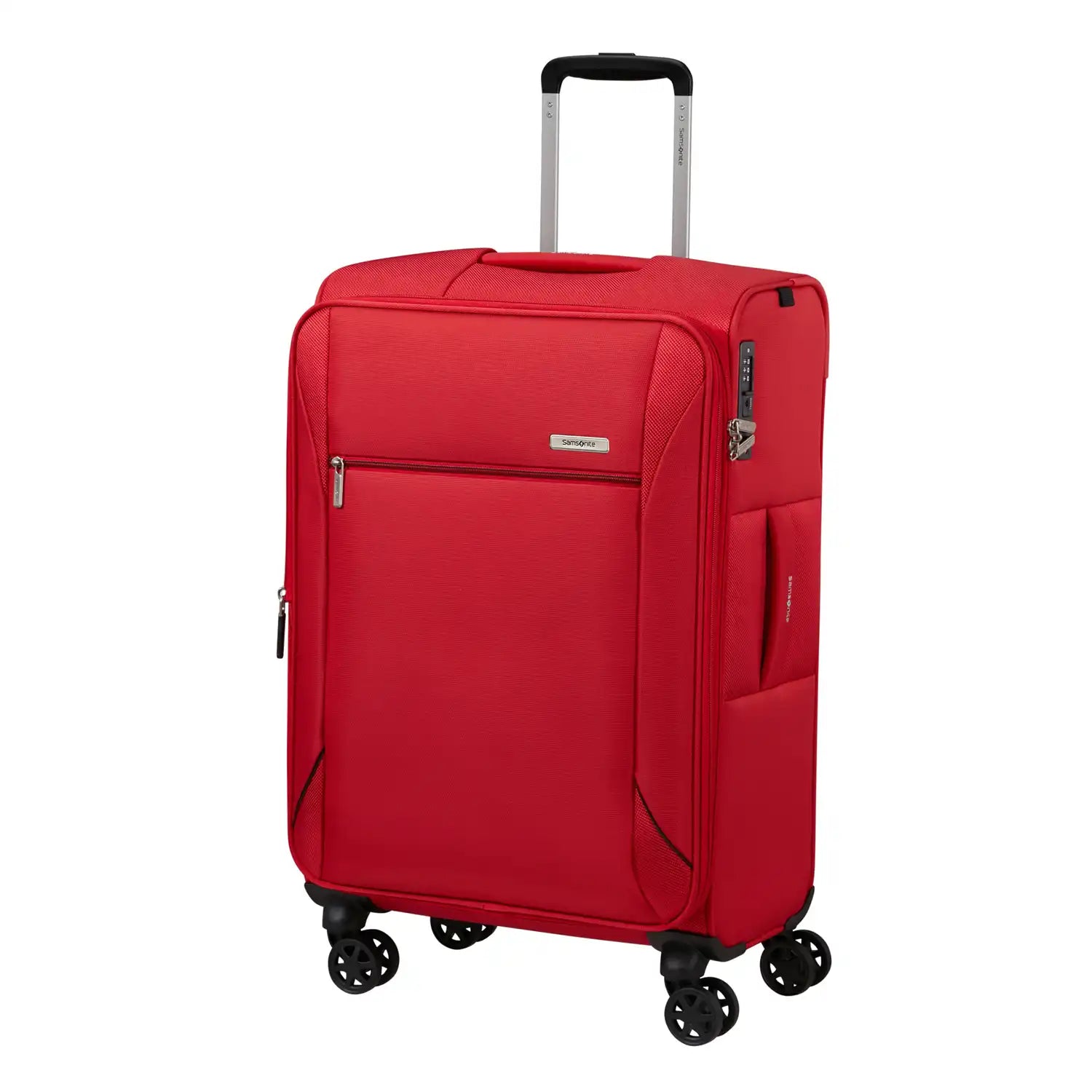 Vorderansicht Samsonite Base Breeze Spinner 4-Rollen Trolley 67 cm - Red