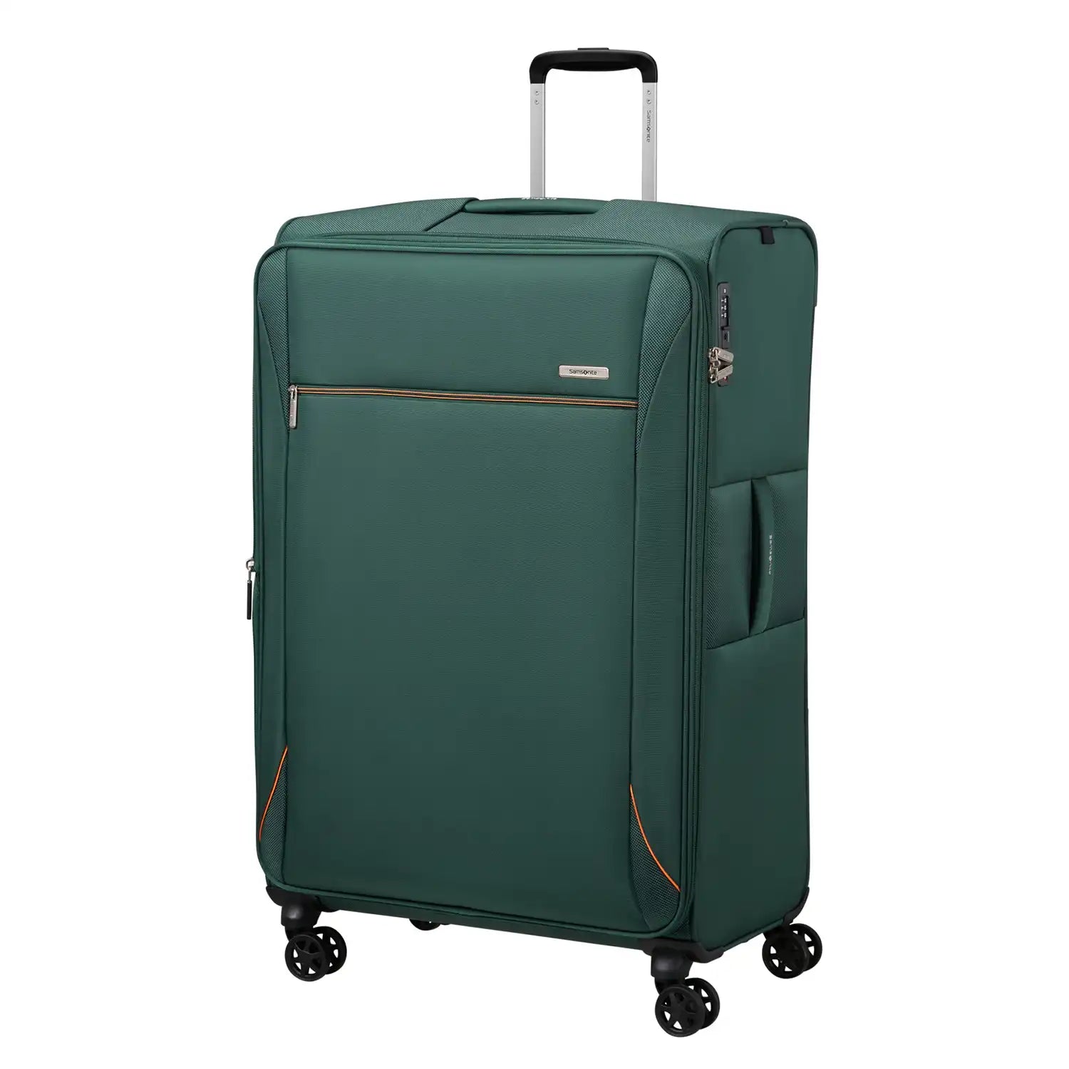 Vorderansicht Samsonite Base Breeze Spinner 4-Rollen Trolley 81 cm - Dark Green