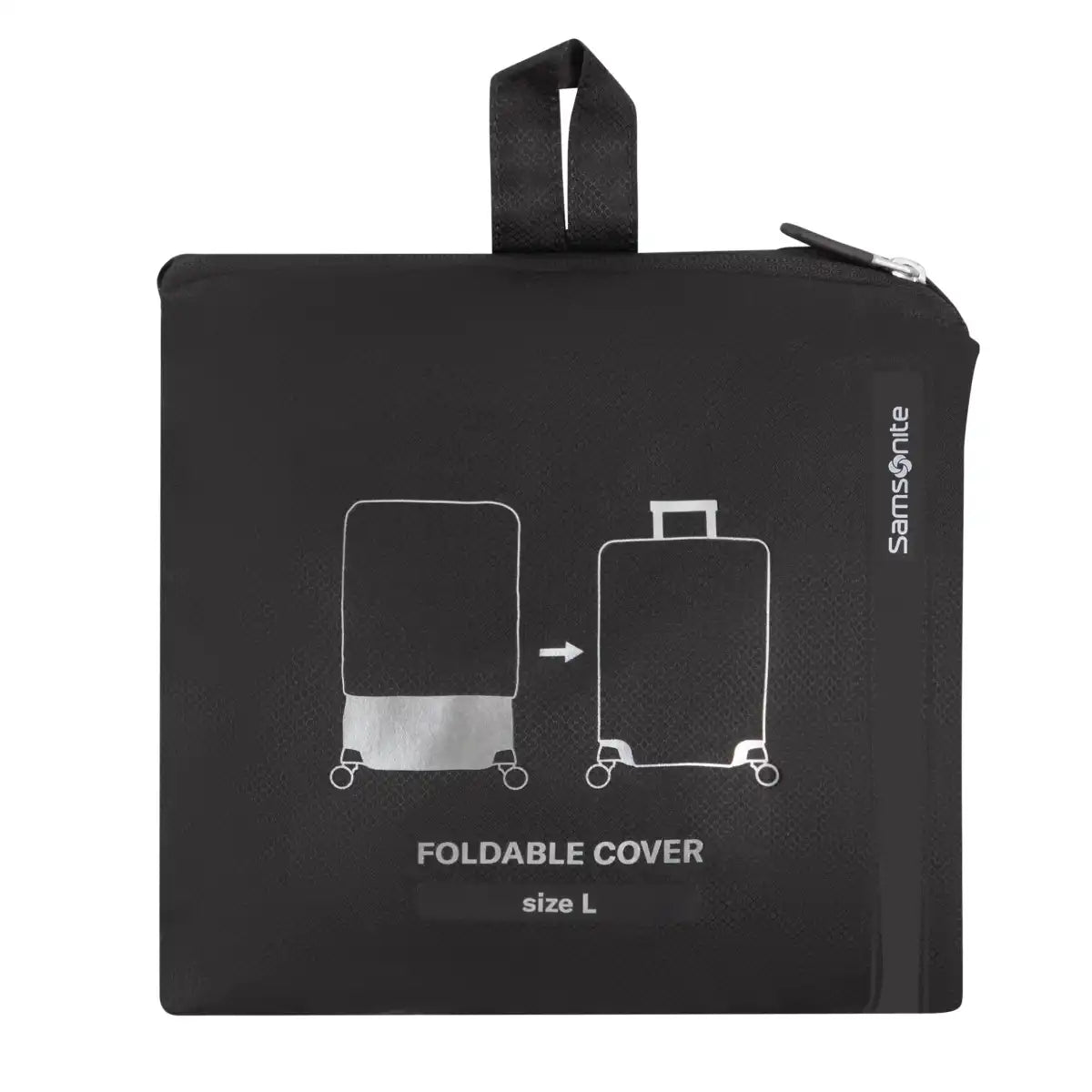 Samsonite TA Revolution Foldable Luggage Cover L-inklusive praktischer Aufbewahrungstasche für einfache Aufbewahrung
