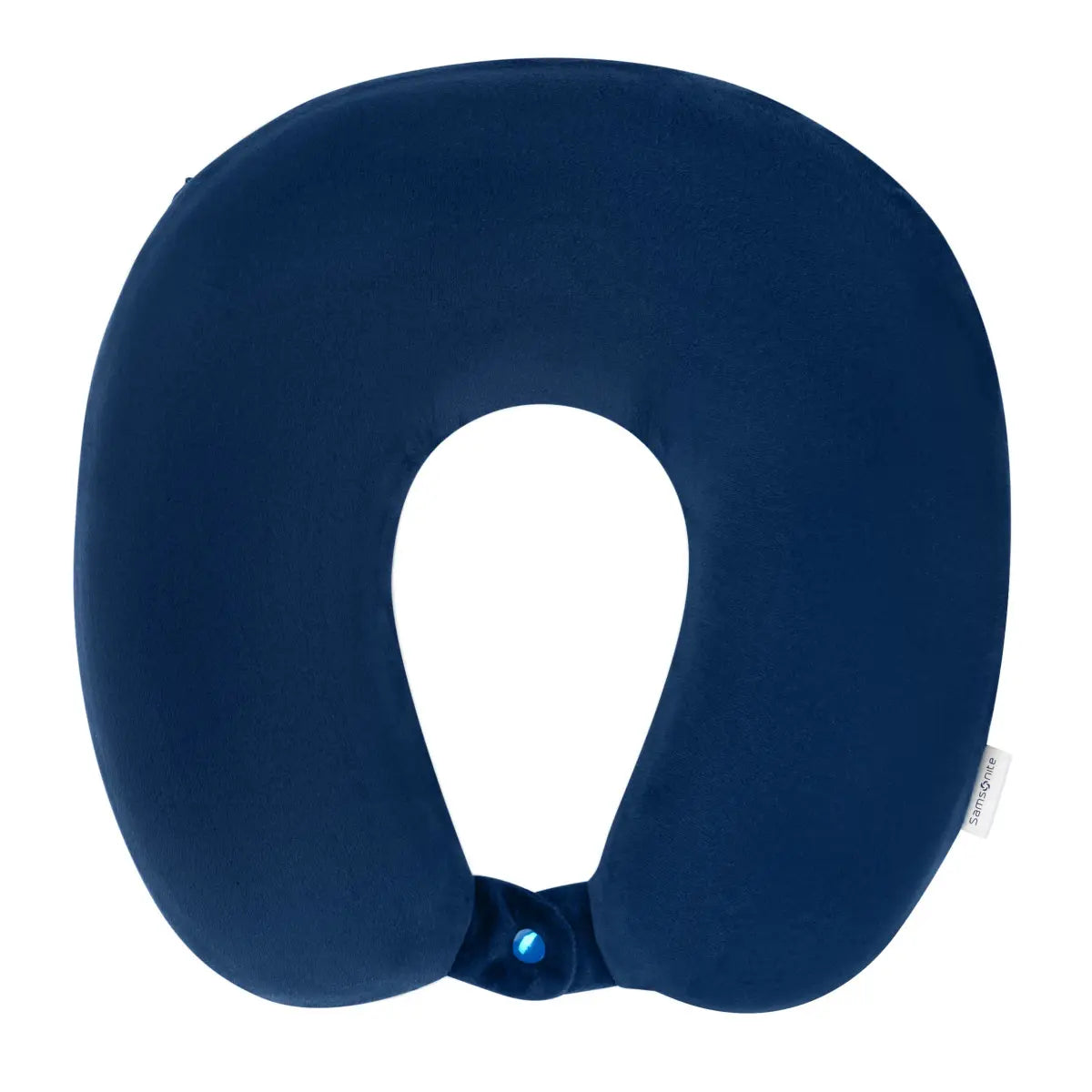 Samsonite TA Revolution Memory Foam Pillow Nackenkissen in Midnight Blue – ergonomisches Reisekissen aus Memory Foam für Nackenstütze und Komfort