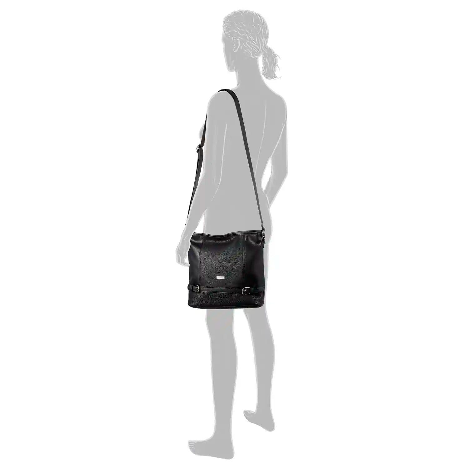 Tom Tailor Bags Juna Hobo Bag 30 cm - Black