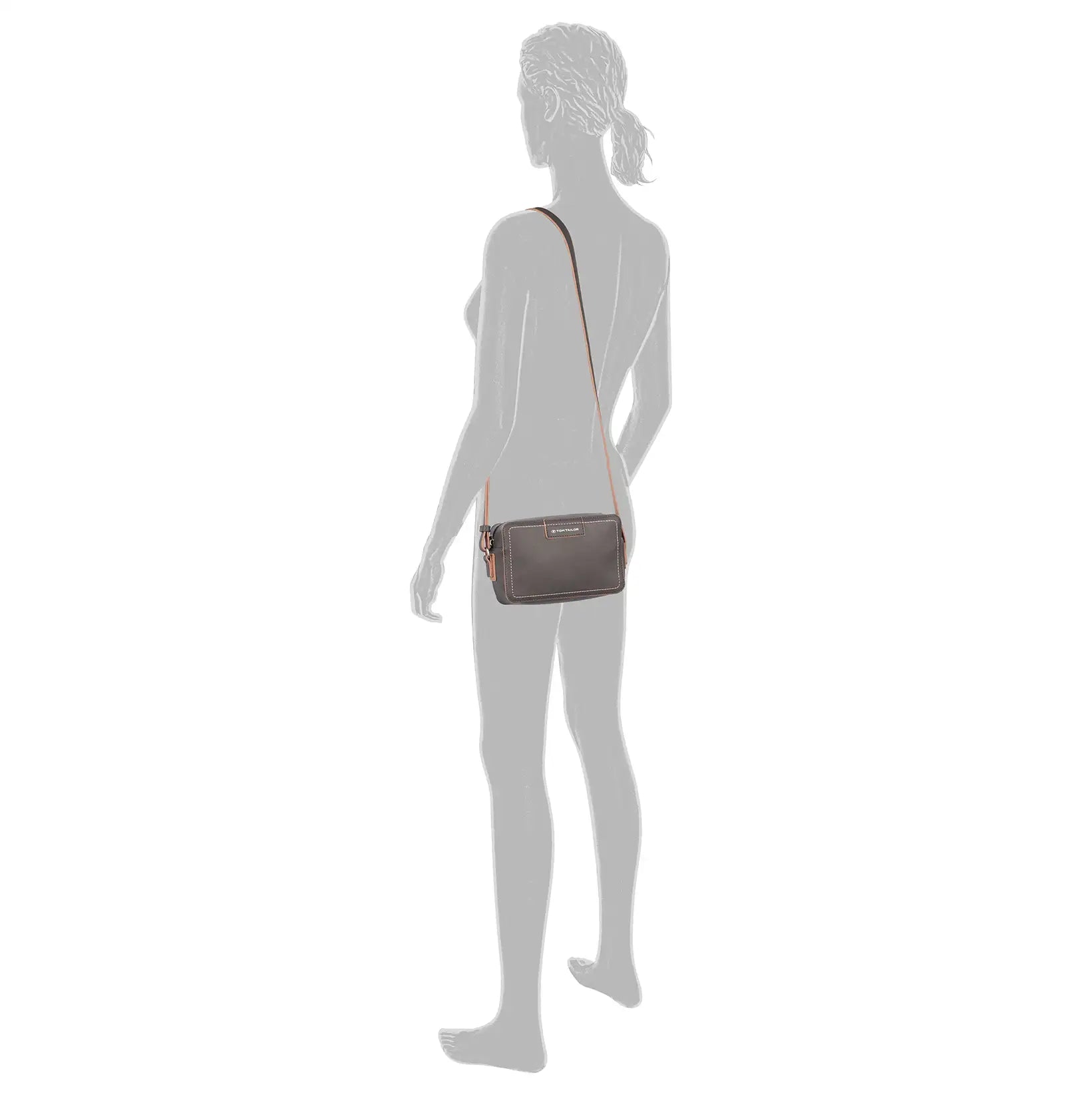 Tom Tailor Miri Mare Camera Bag 20 cm – elegante Crossbody Bag in Grau