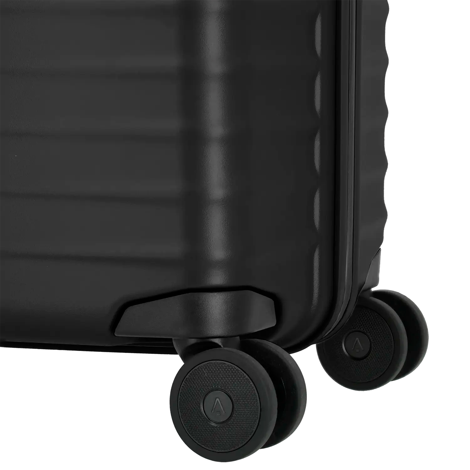 Titan Upgrade Trolley L 75 cm - Weitere Perspektive der Premiumrollen Nightshade Black
