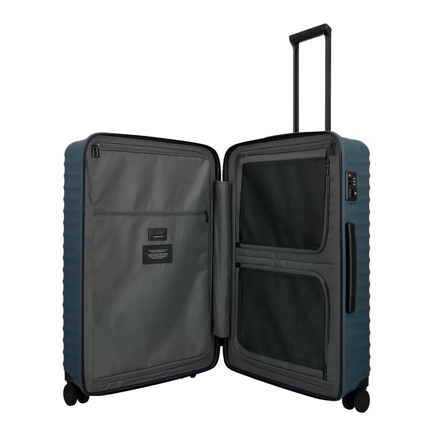 Titan Upgrade 4-wheel trolley L 75 cm - Midnight Blue