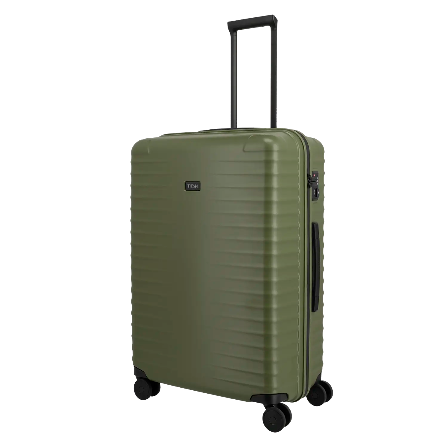 Titan Upgrade 4-Rad Trolley L 75 cm - Forest Green