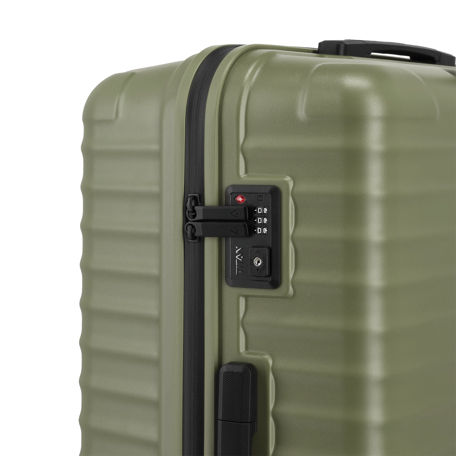 Titan Upgrade 4-Rad Trolley L 75 cm - Forest Green
