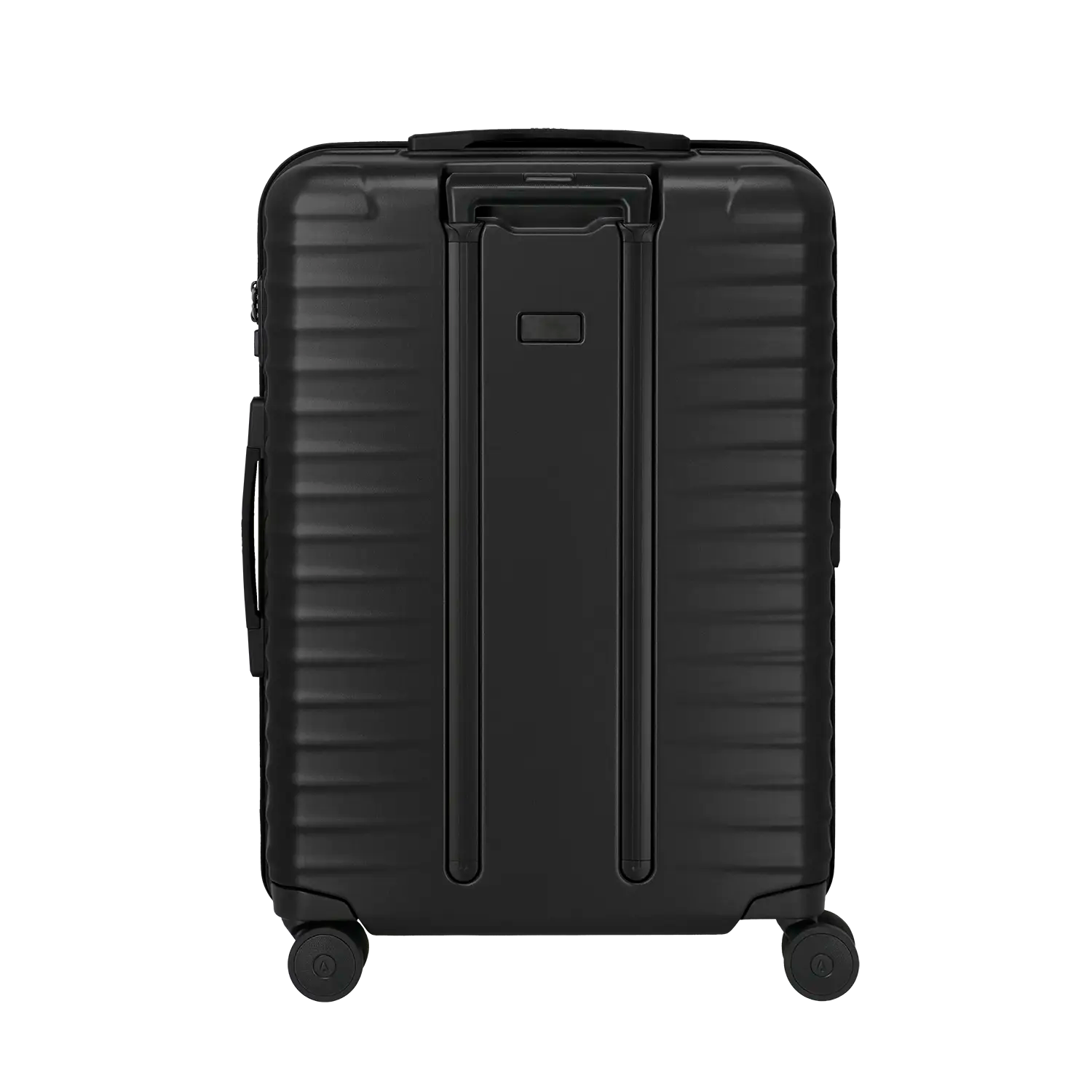 Titan Upgrade Trolley M+ - Rüclansicht mit Premium-Verarbeitung der Upgrade-Serie Nightshade Black