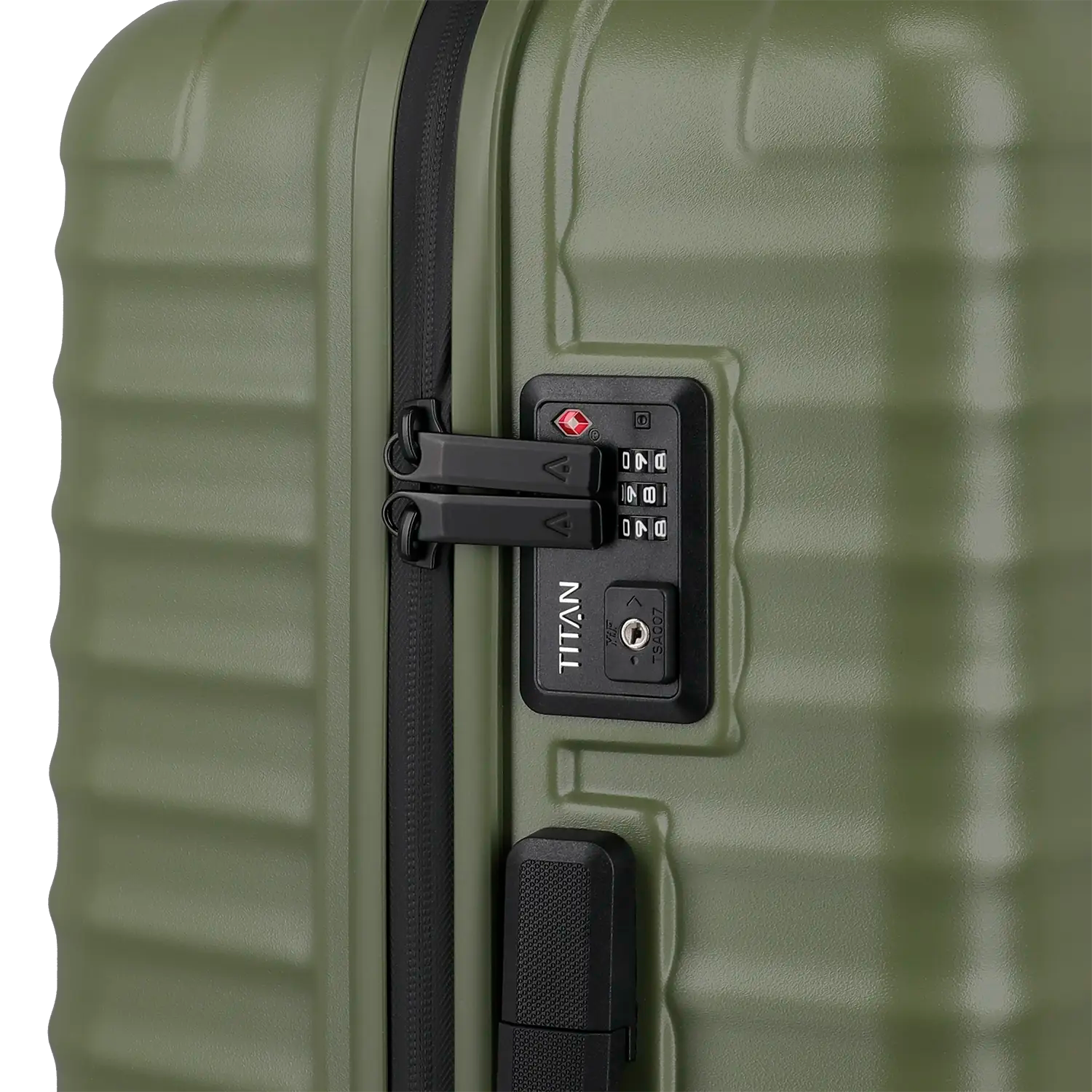 Titan Upgrade 4-wheel trolley M+ 69 cm - Forest Green