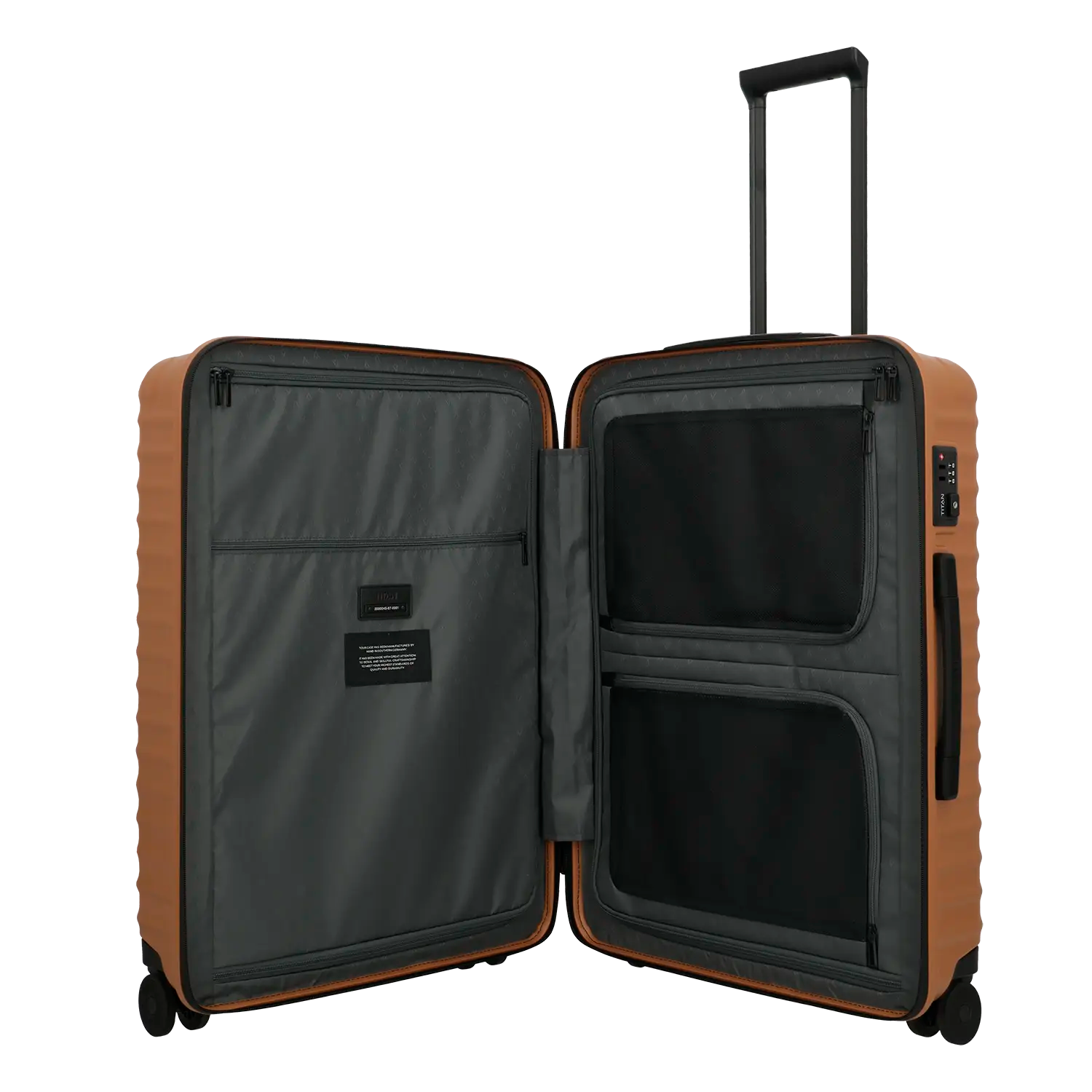 Titan Upgrade 4-wheel trolley M+ 69 cm - Canyon Bronze