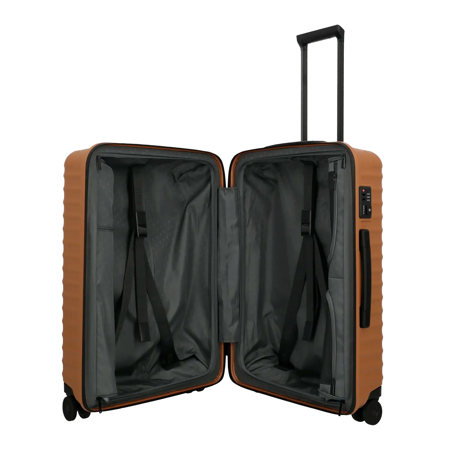 Titan Upgrade 4-wheel trolley M+ 69 cm - Canyon Bronze