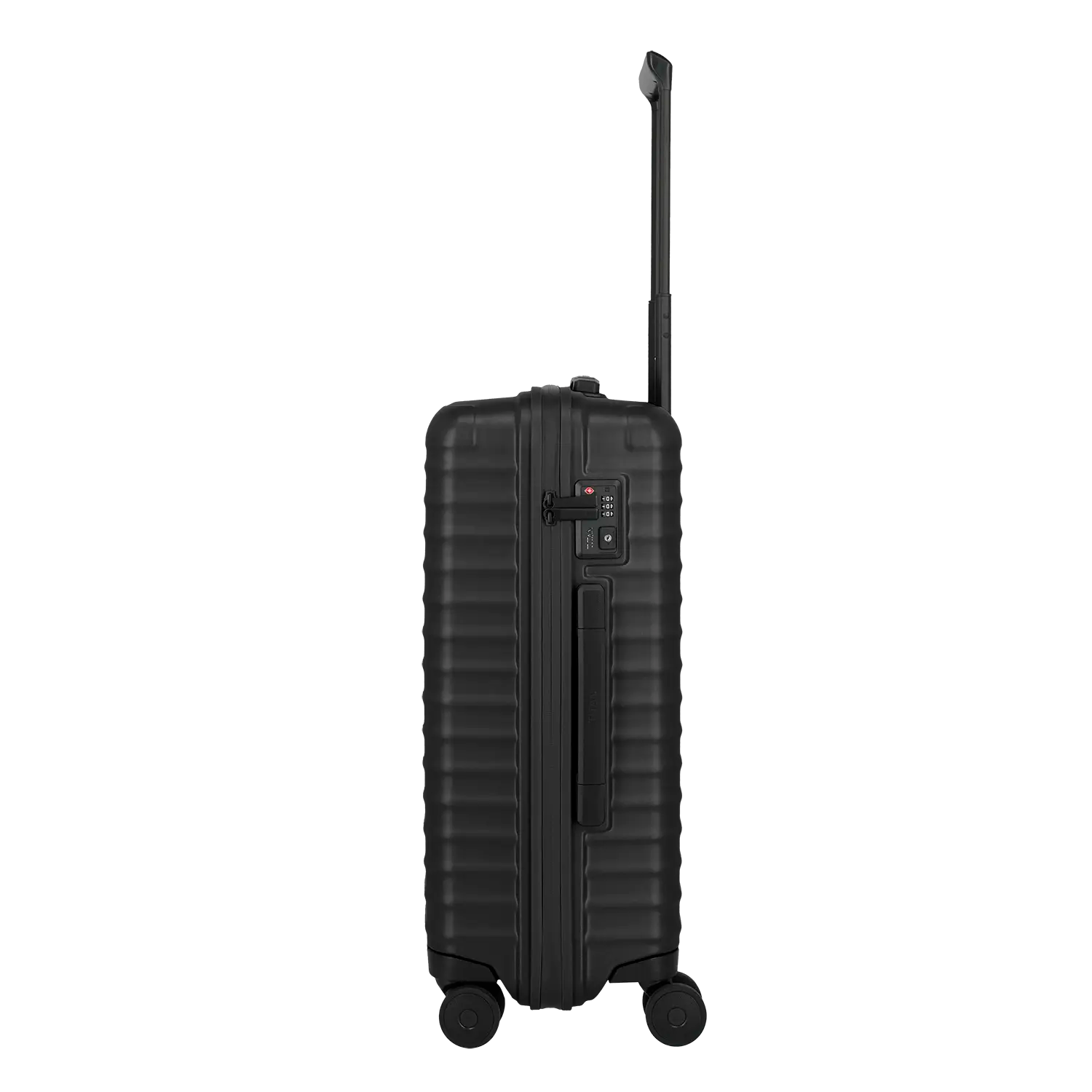 Titan Upgrade Trolley M 65 cm - Zusätzliche Funktionsansicht des 4-Rollen Systems Nightshade Black